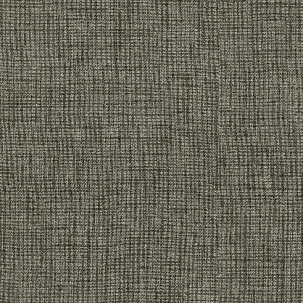 1 Yard Vintage Marsh Green Solid 100% Linen Upholstery Fabric Soft Textured Feel 54 inch Width