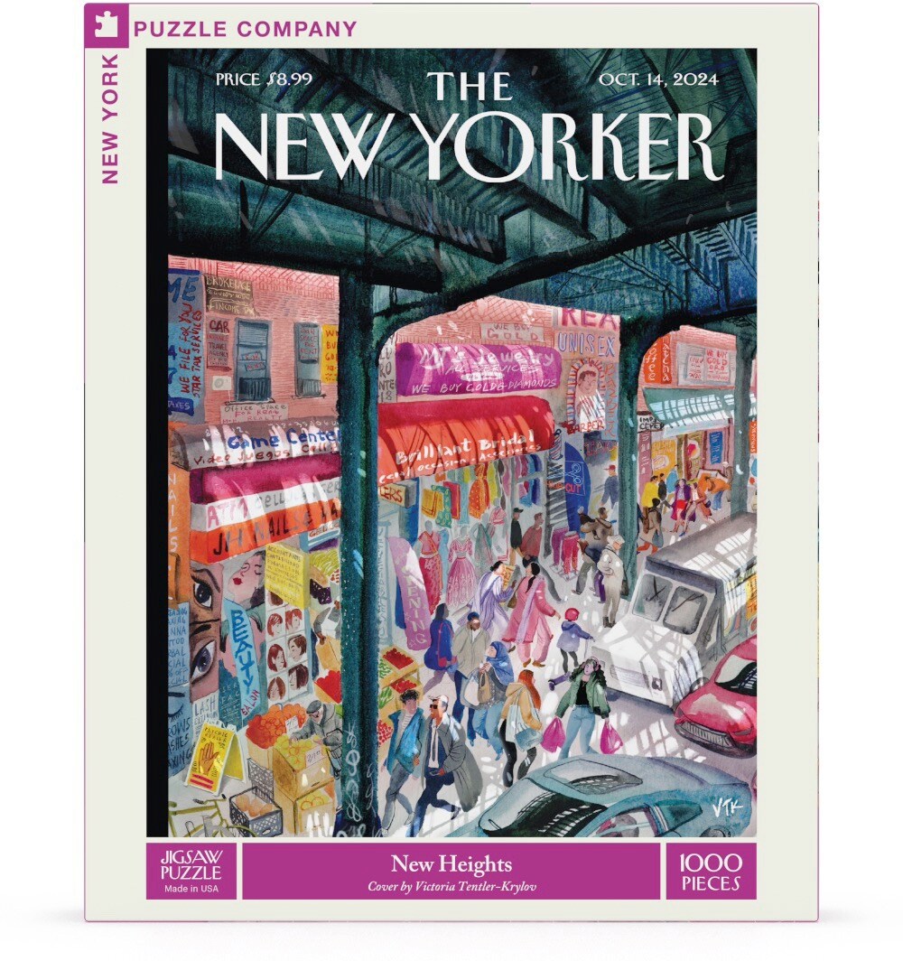 New York Puzzle Company New Heights 1000 Piece Piece Jigsaw Puzzle