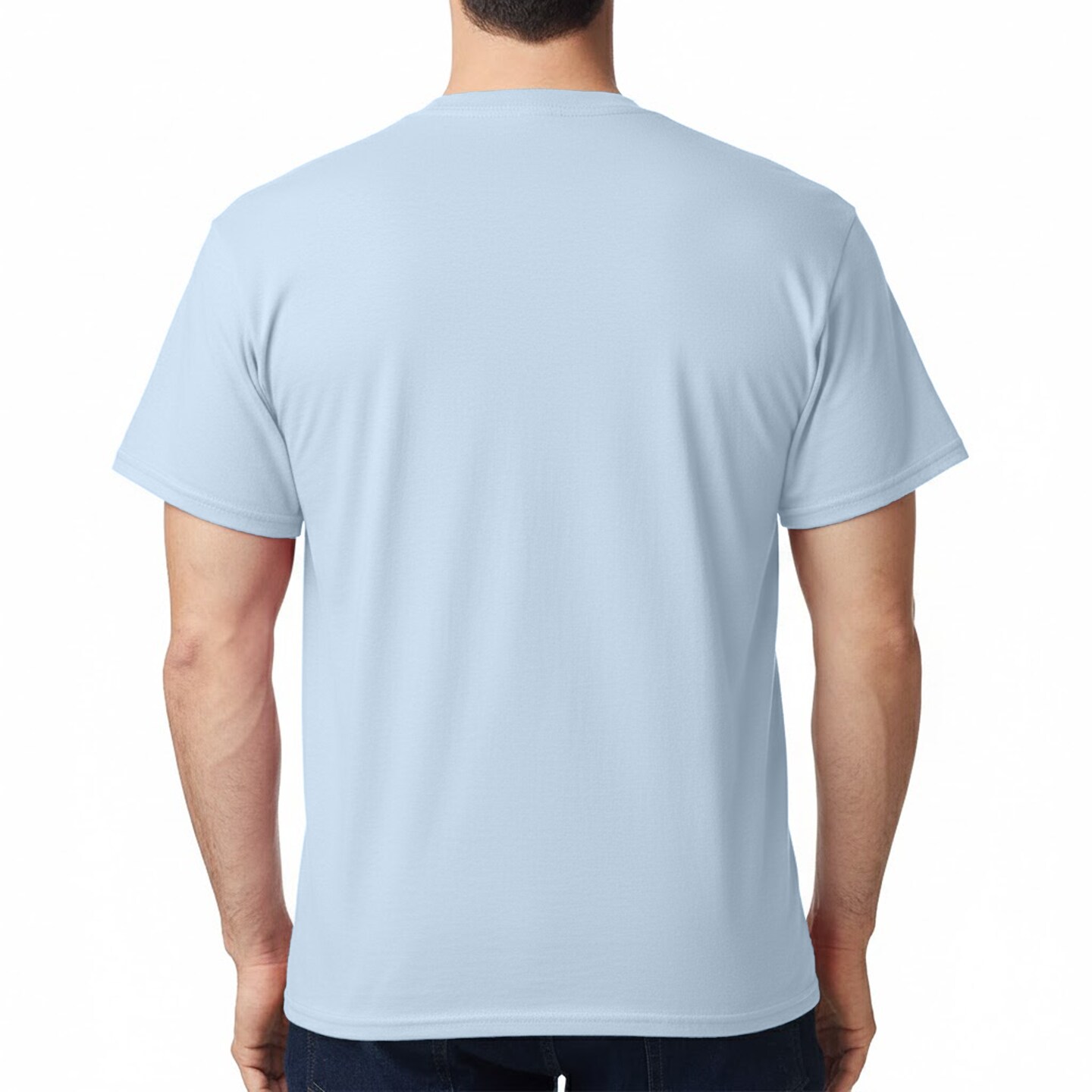 Gildan Heavy Cotton T-Shirt 4-Pack - Light Blue - DIY Blanks for Vinyl & Cricut