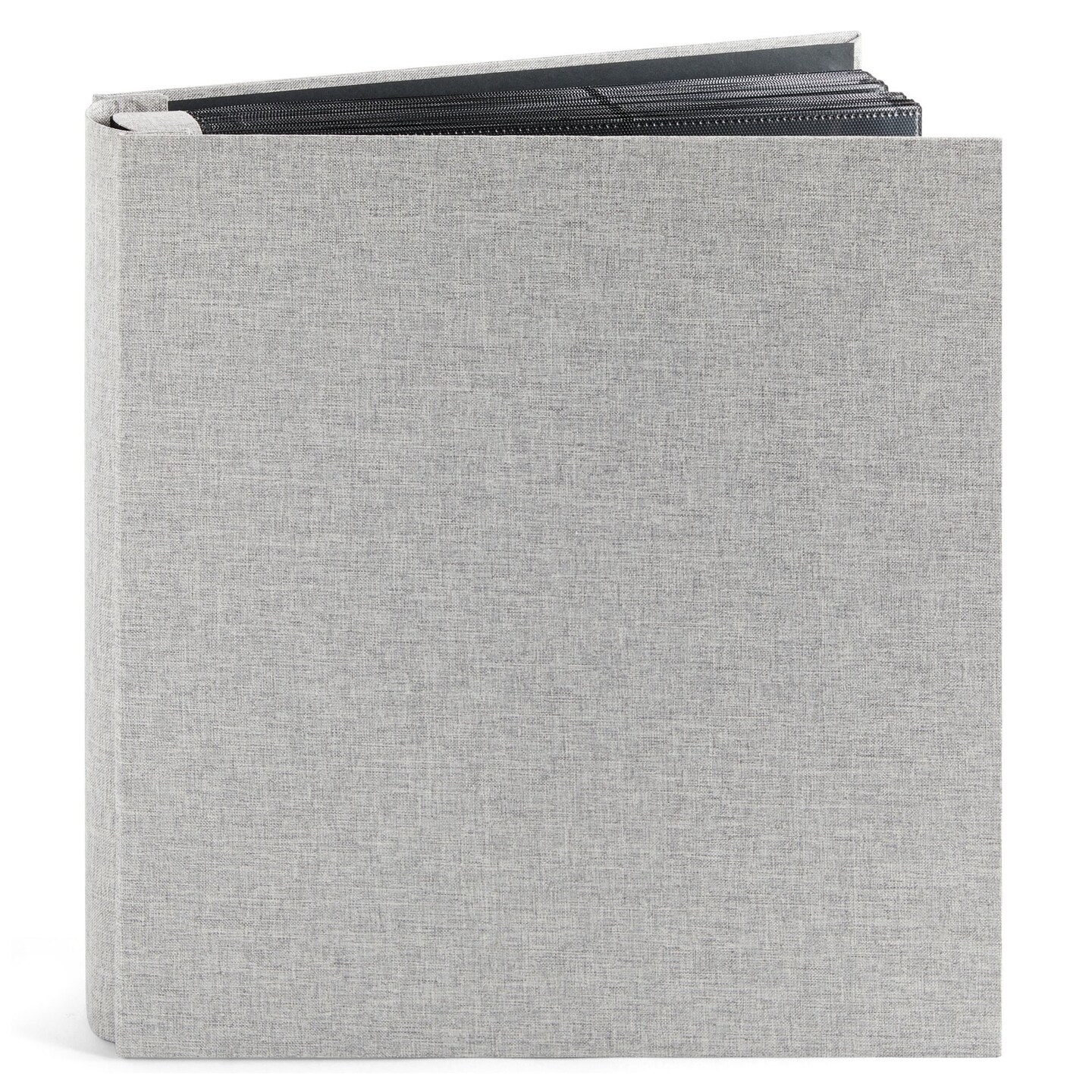 4x6 Photo Album with 1000 Pockets, Extra Large Capacity, Linen Cover, Picture Albums Holds 1000 Horizontal and Vertical Photos (Gray Exterior, Black Interior, 14x13x3 in)