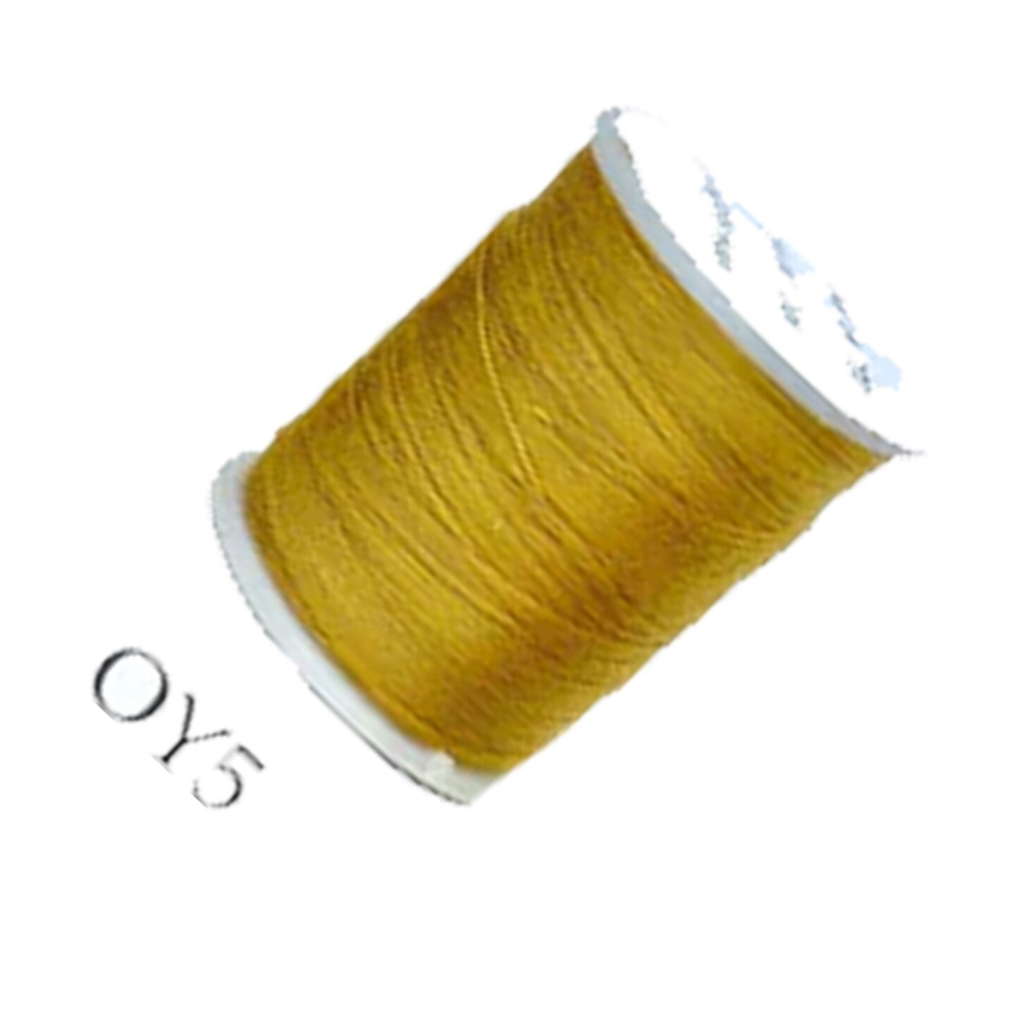 200 Yards Durable Polyester Thread Orange or Yellow Small Size for Fabric Projects