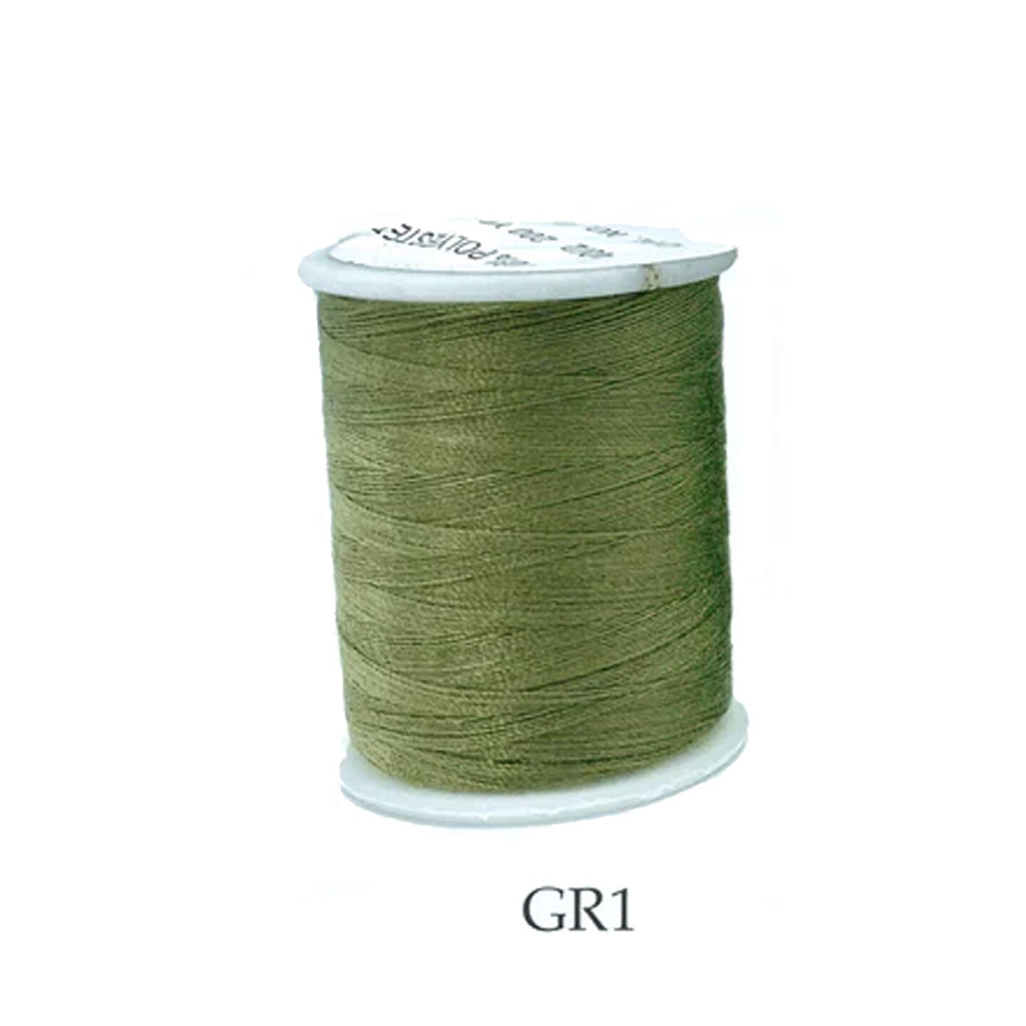 200 Yards Green Polyester Thread Small Spool for Sewing &#x26; Craft Projects