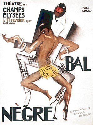 Bal Negre by Paul Colin Art Print - Vintage French Wall Decor