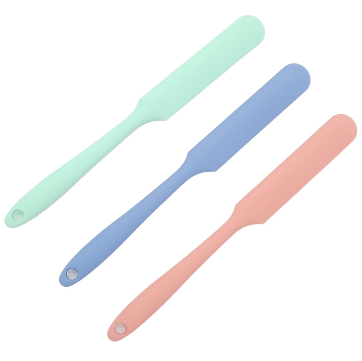 Handy Housewares 9.5&#x22; Long Silicone Spatula Spreader, Bowl or Jar Scraper, Great for Spreading Frosting or Icing on Cakes