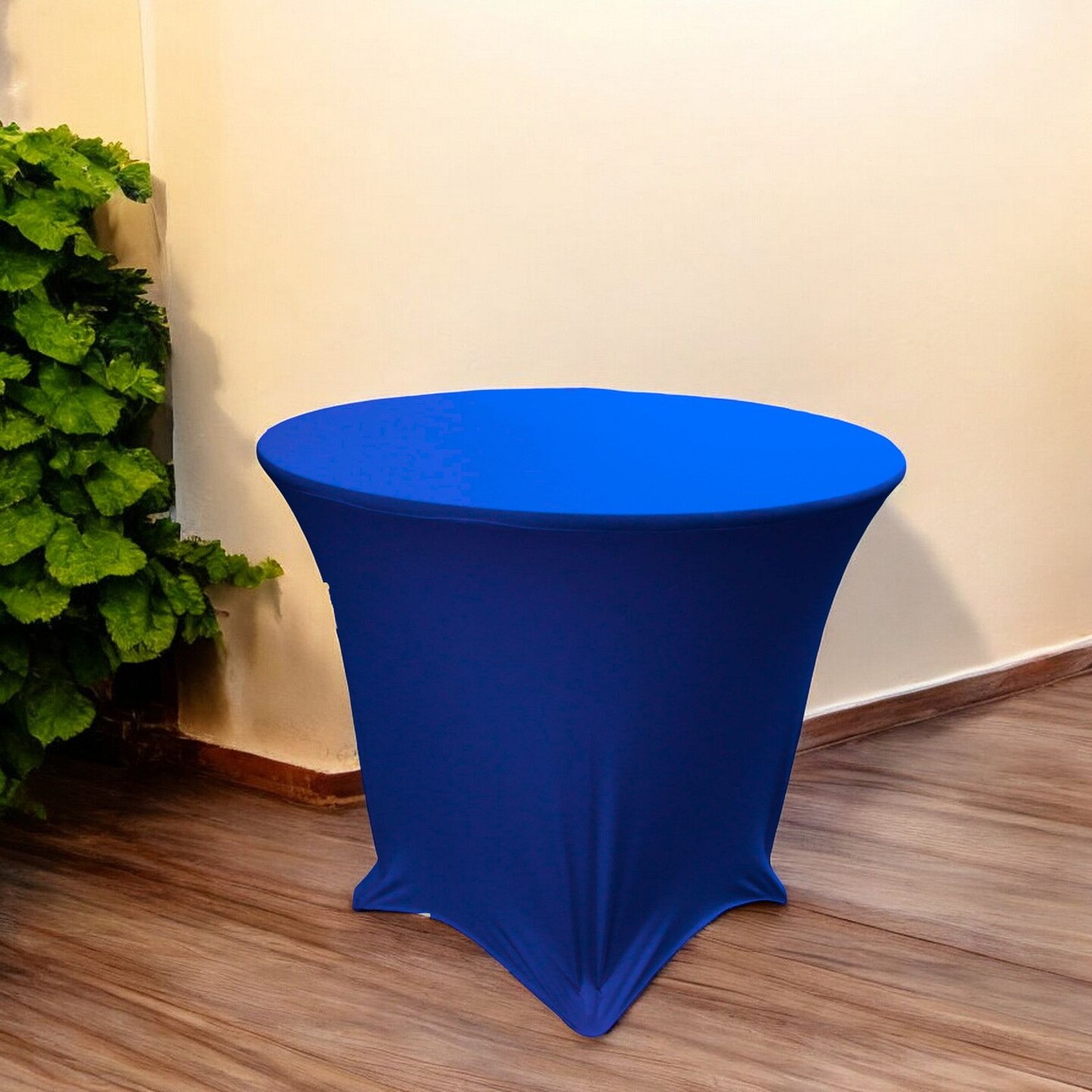 Spandex Round Table Cover with Reinforced Leg Pockets 30" x 30"