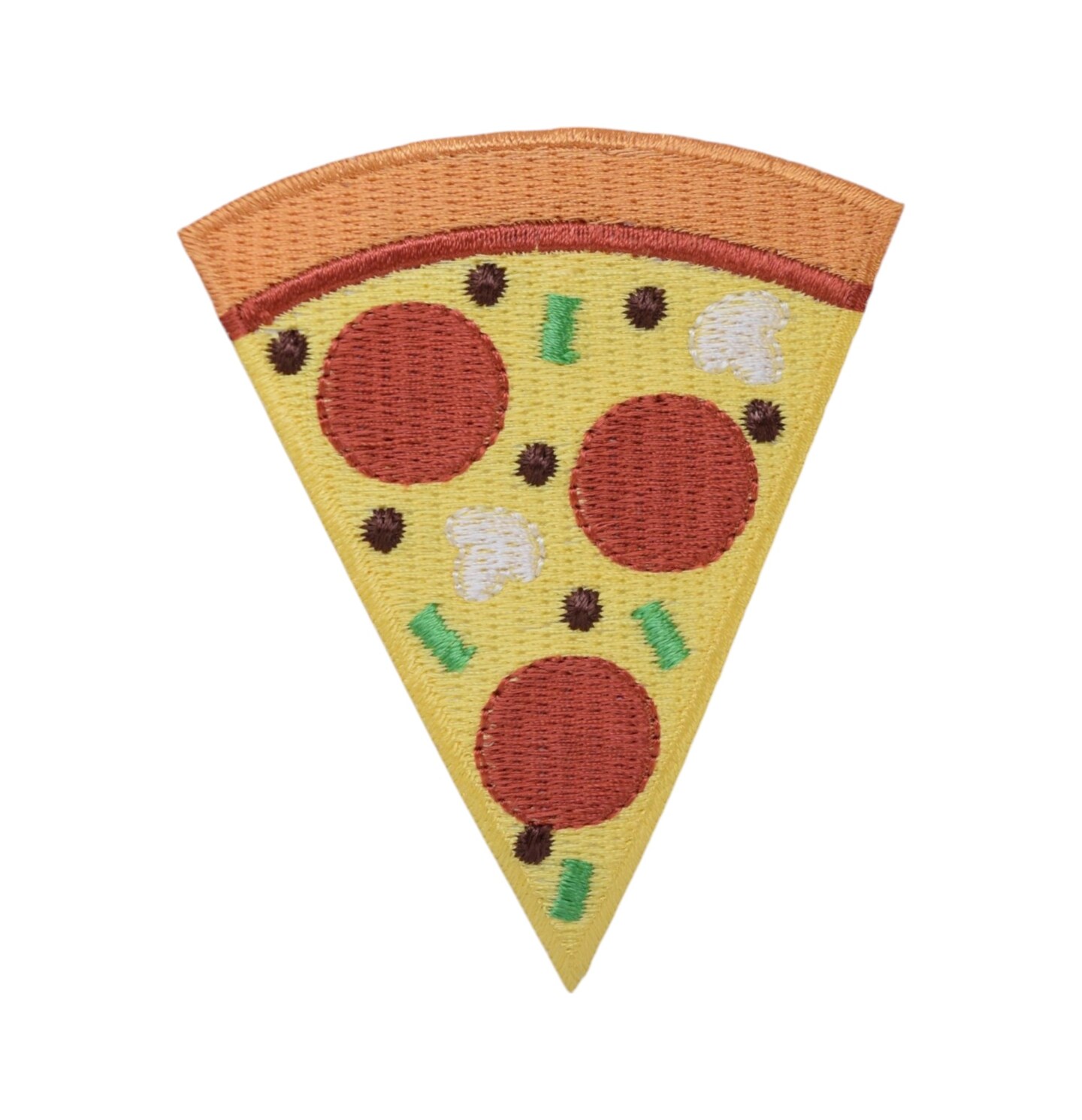 Pizza Slice, Food, Embroidered, Iron on Patch