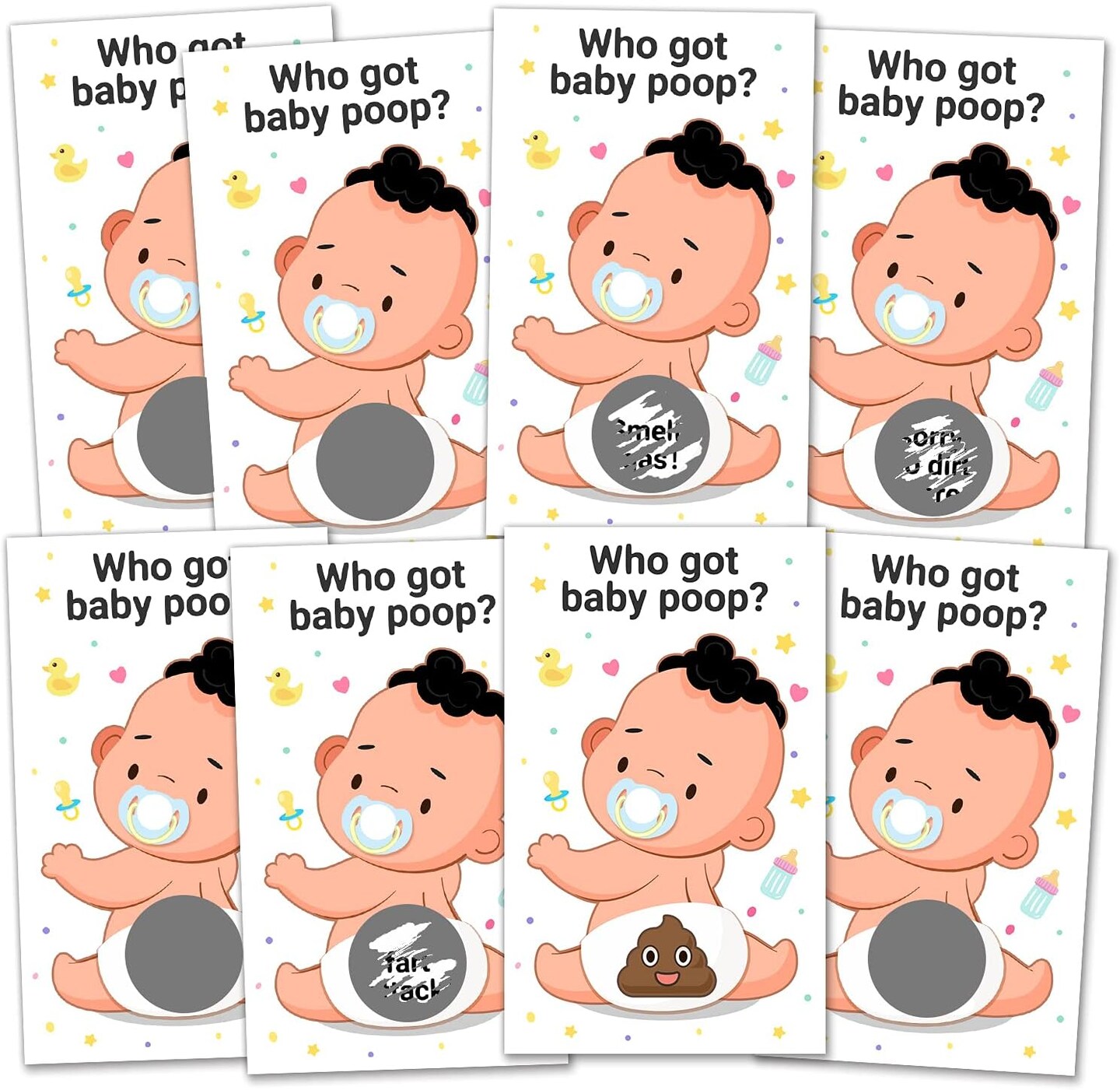 Baby Shower Games 38 Raffle Cards