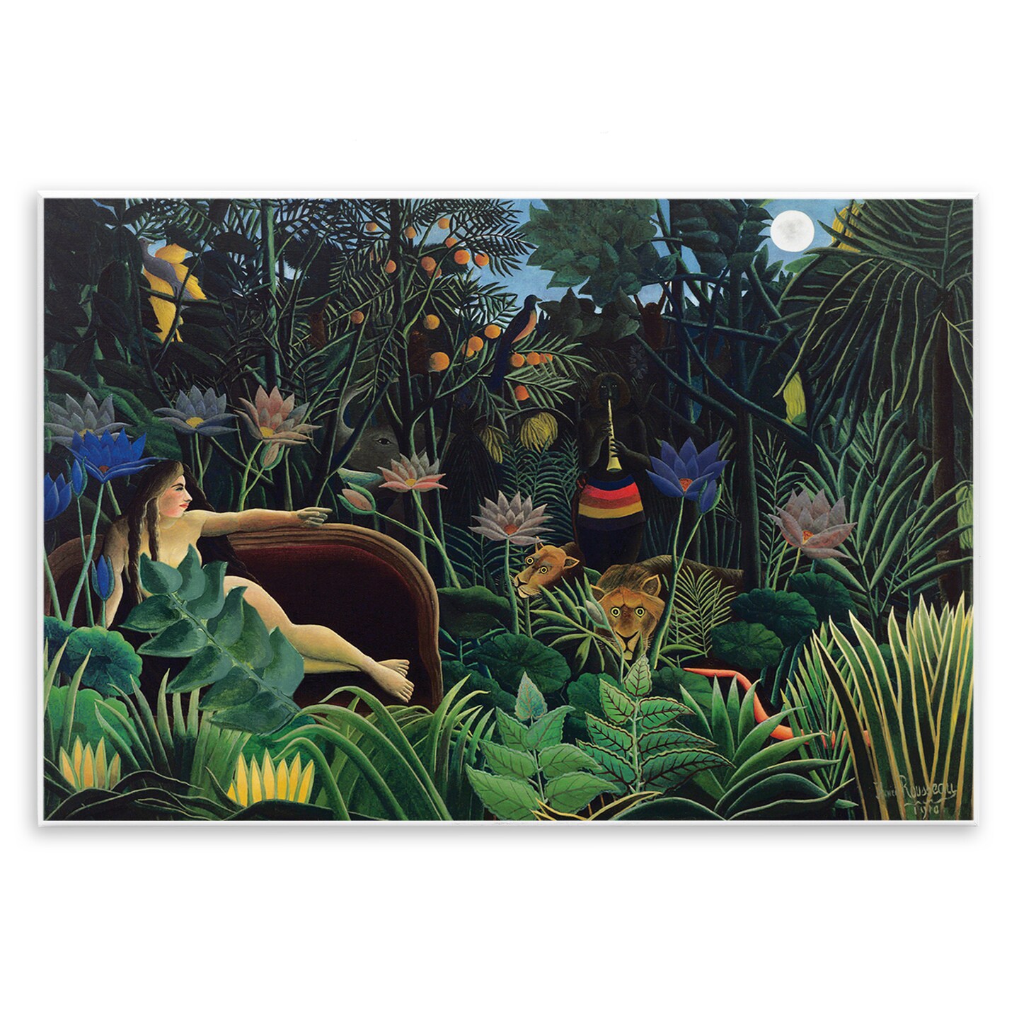 Stupell Industries Peeking Jungle Animals & Woman Wall Plaque By Stellar Design Studio