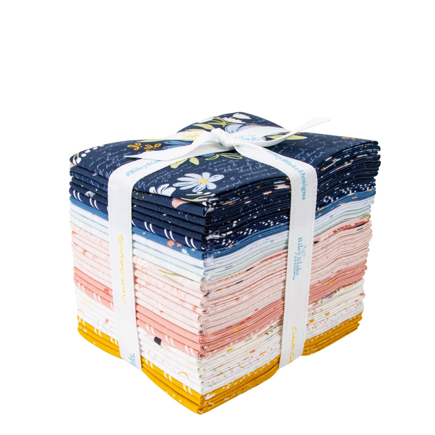 Between The Pages Fat Quarter Bundle by Fran Gulick for Riley Blake (FQ ...