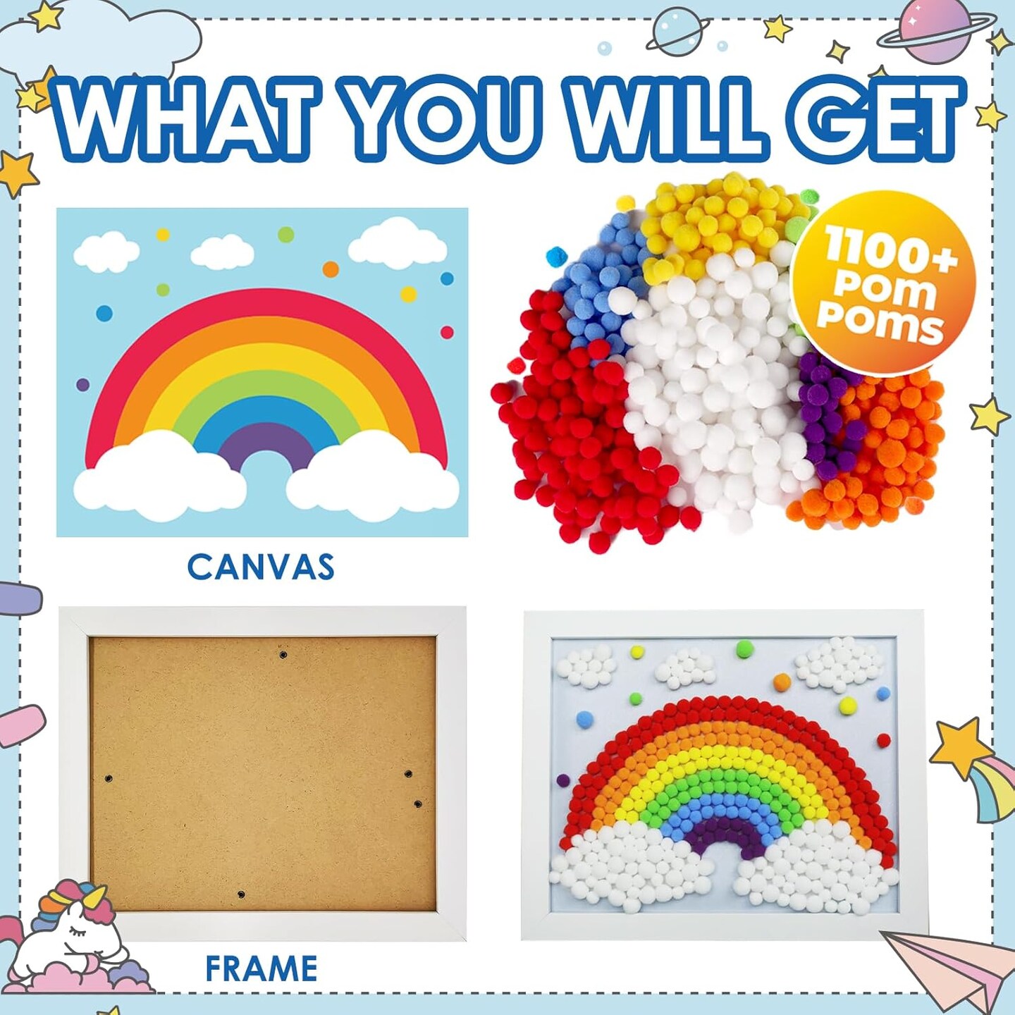 Rainbow Painting Art Kit