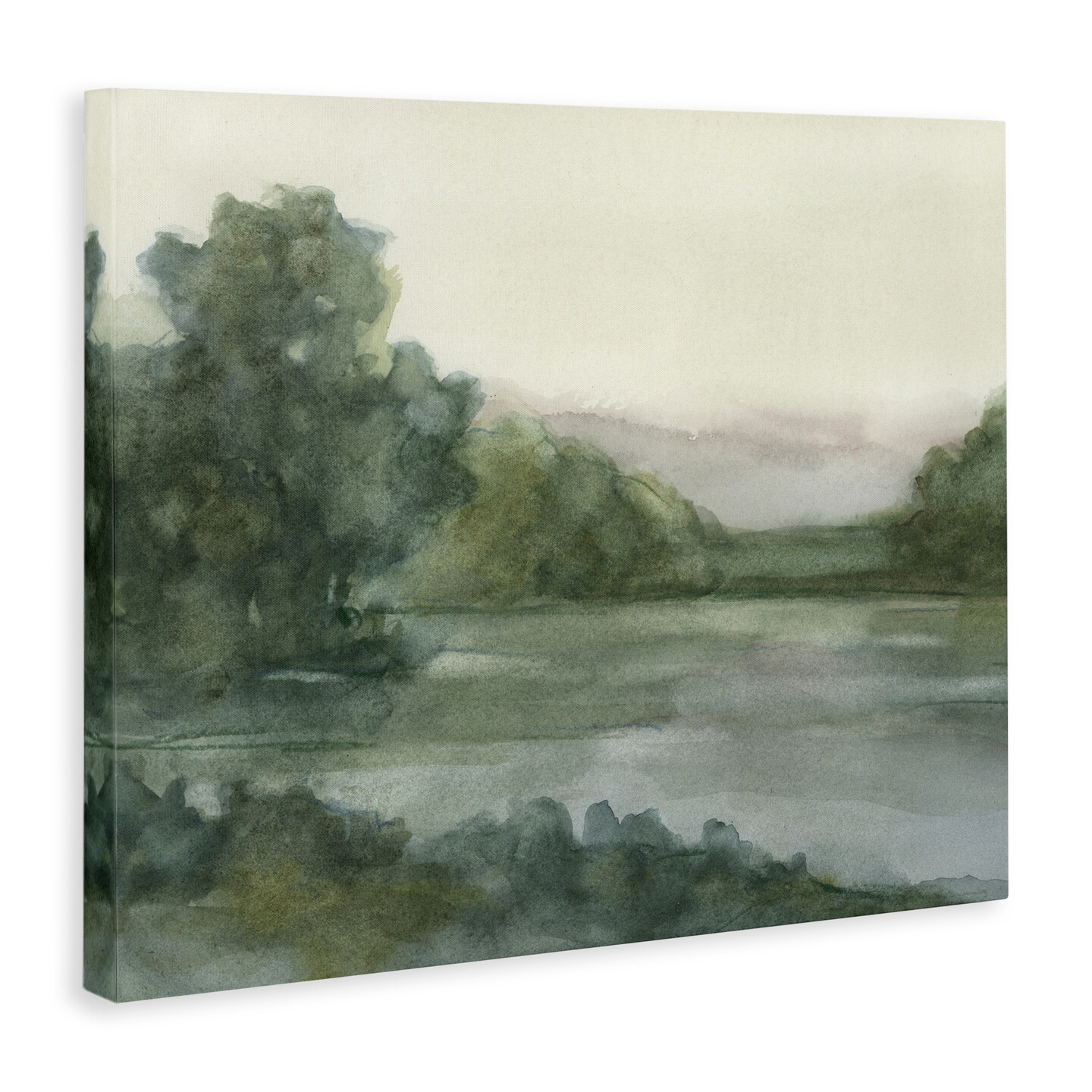 Stupell Industries Mauve Mountain View Canvas By Ethan Harper