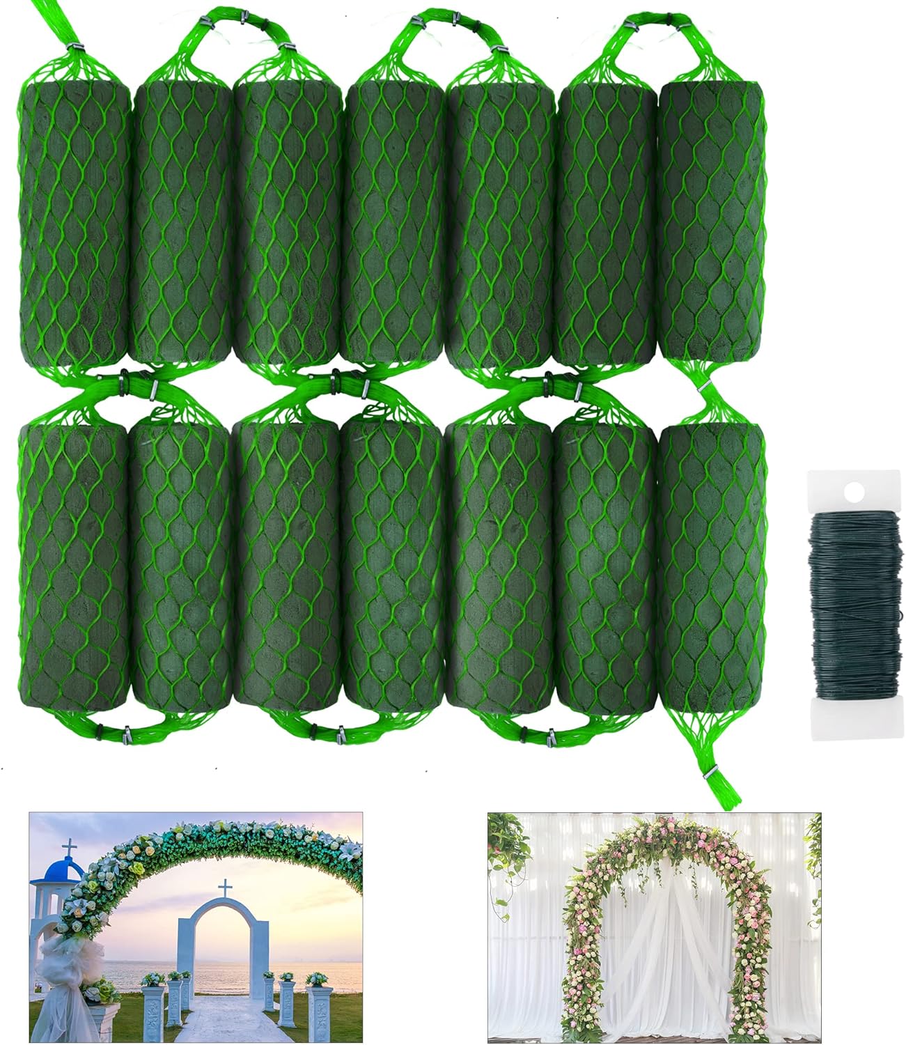 14 Piece Floral Foam Garland for Flowers