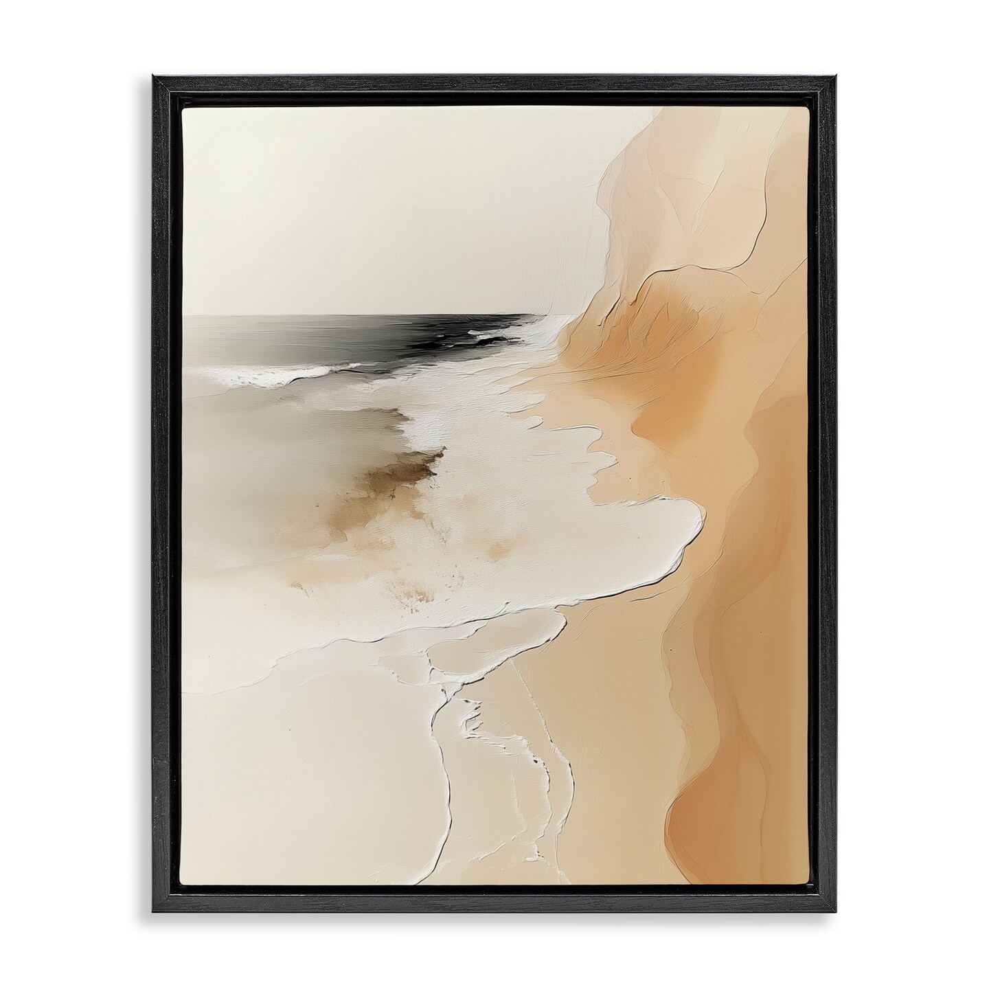 Stupell Industries Coastal Vibe Abstraction Floating Frame By Annabelle Hall