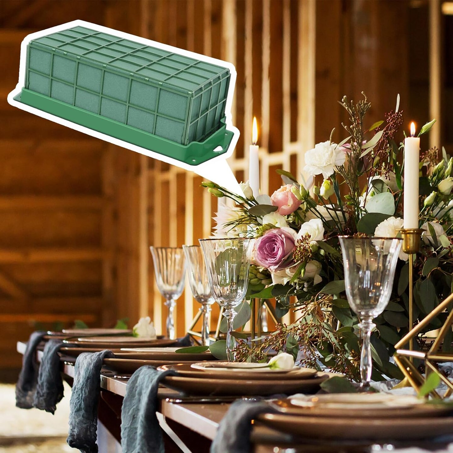 Floral Foam Cage 2 Pieces