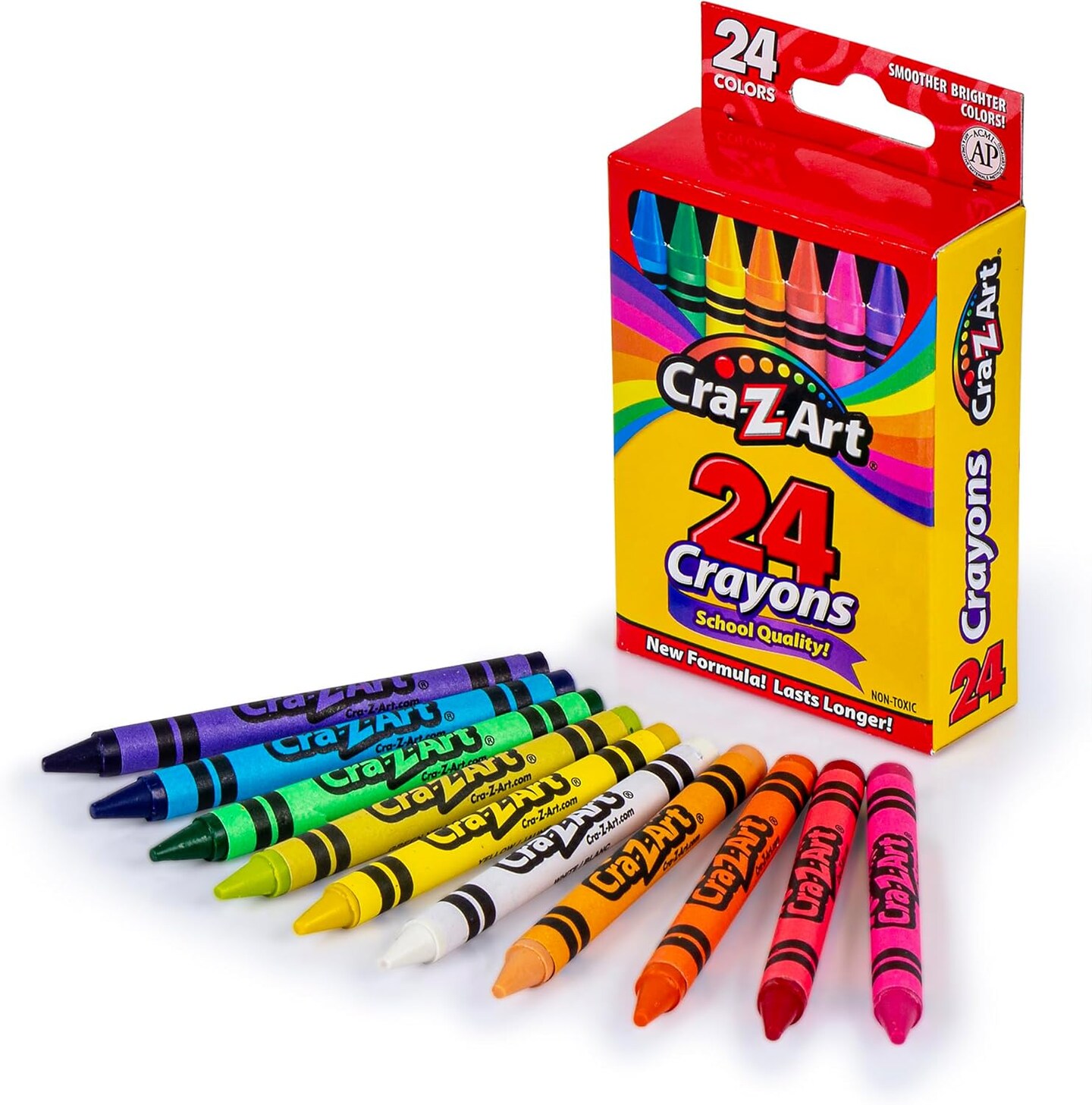 Markers and Colored Pencil 46 Piece School Supply Arts &#x26; Crafts Bundle