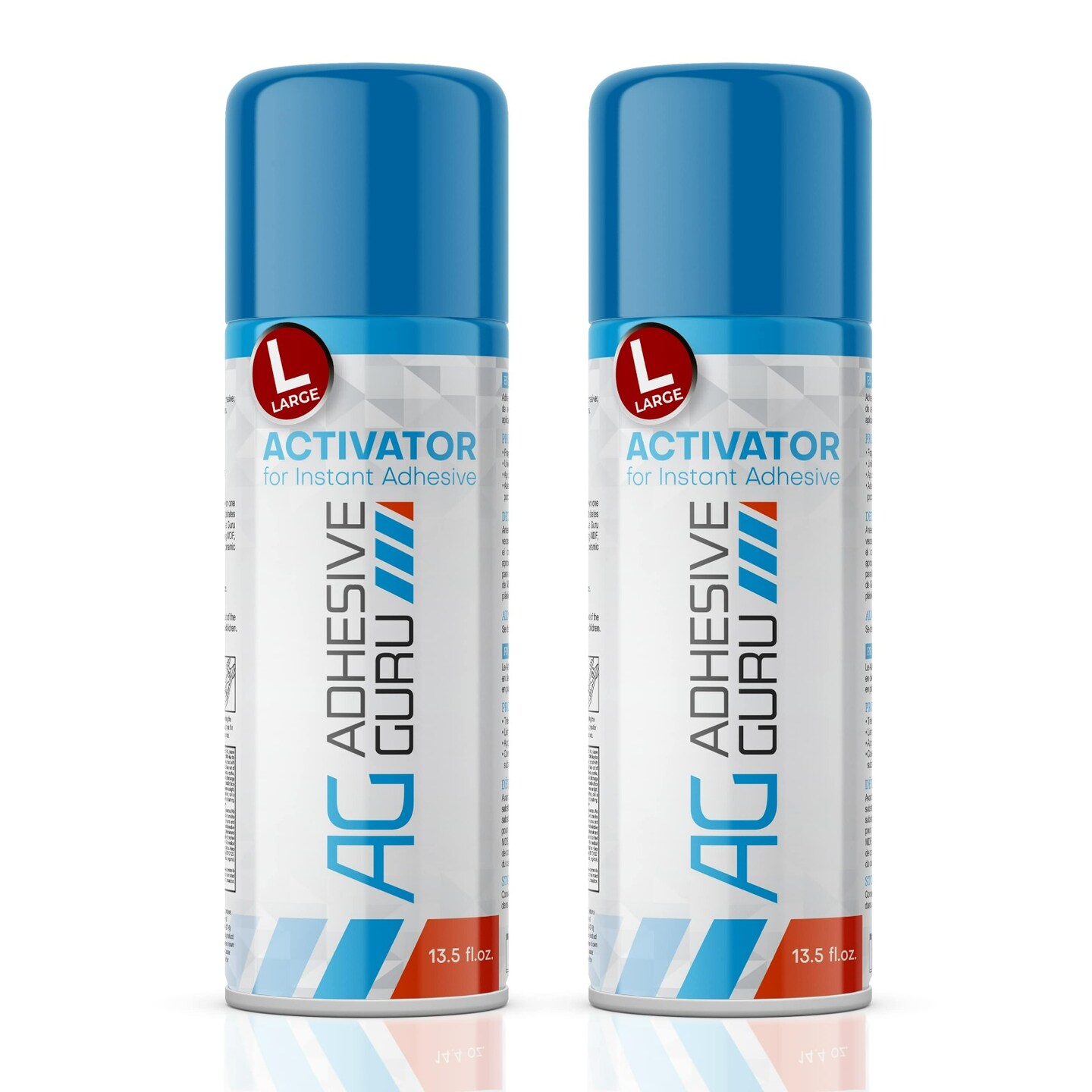 ADHESIVE GURU AG240A CA Glue Activator Spray 13.5 fl oz – Fast Cure Accelerator for Wood, Crafts & DIY Repairs