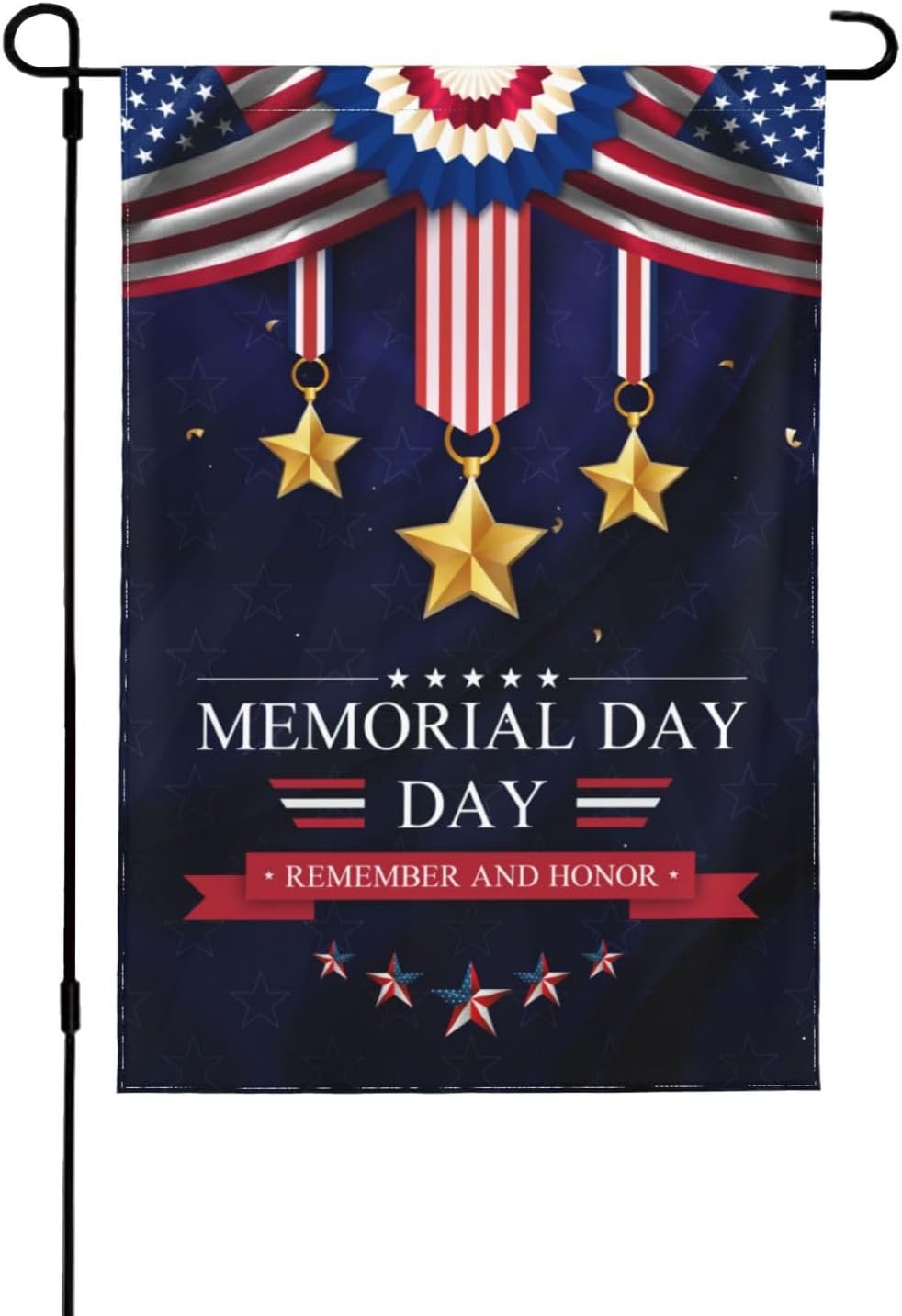 Memorial day 4th of july Flag decorations Decor Flags for Outside