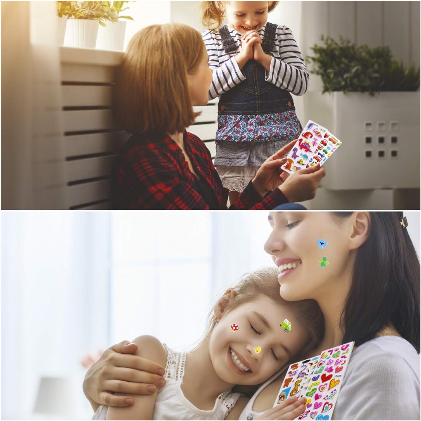 3D Stickers for Kids Toddlers 550+ Vivid Puffy Kids Stickers