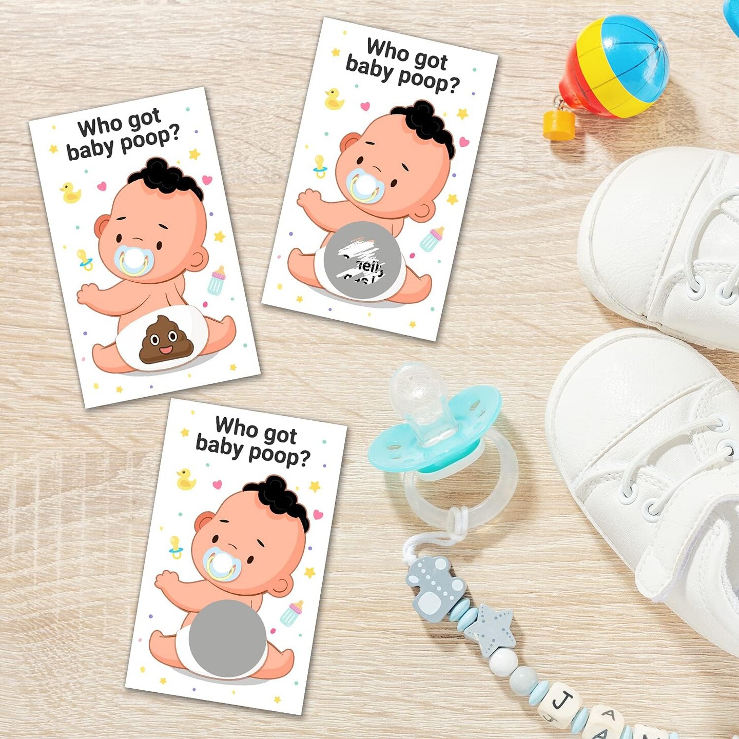 Baby Shower Games 38 Raffle Cards