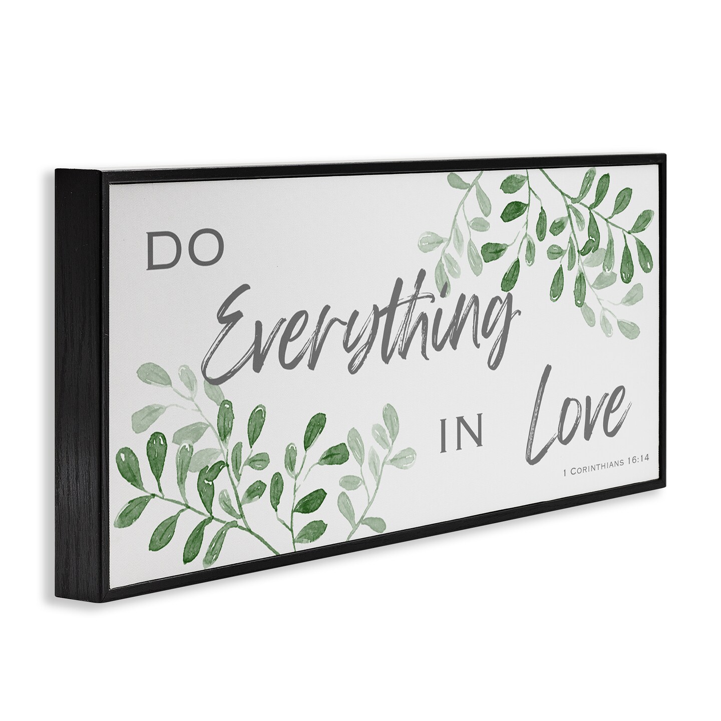 Stupell Industries Do Everything in Love Botanicals Framed Giclee By Marcus Prime