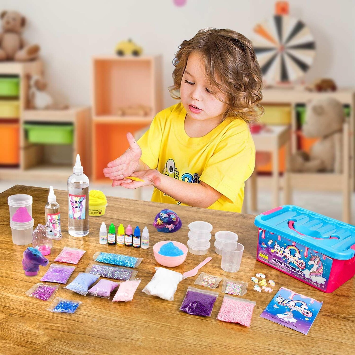 Unicorn Slime Kit for Kids