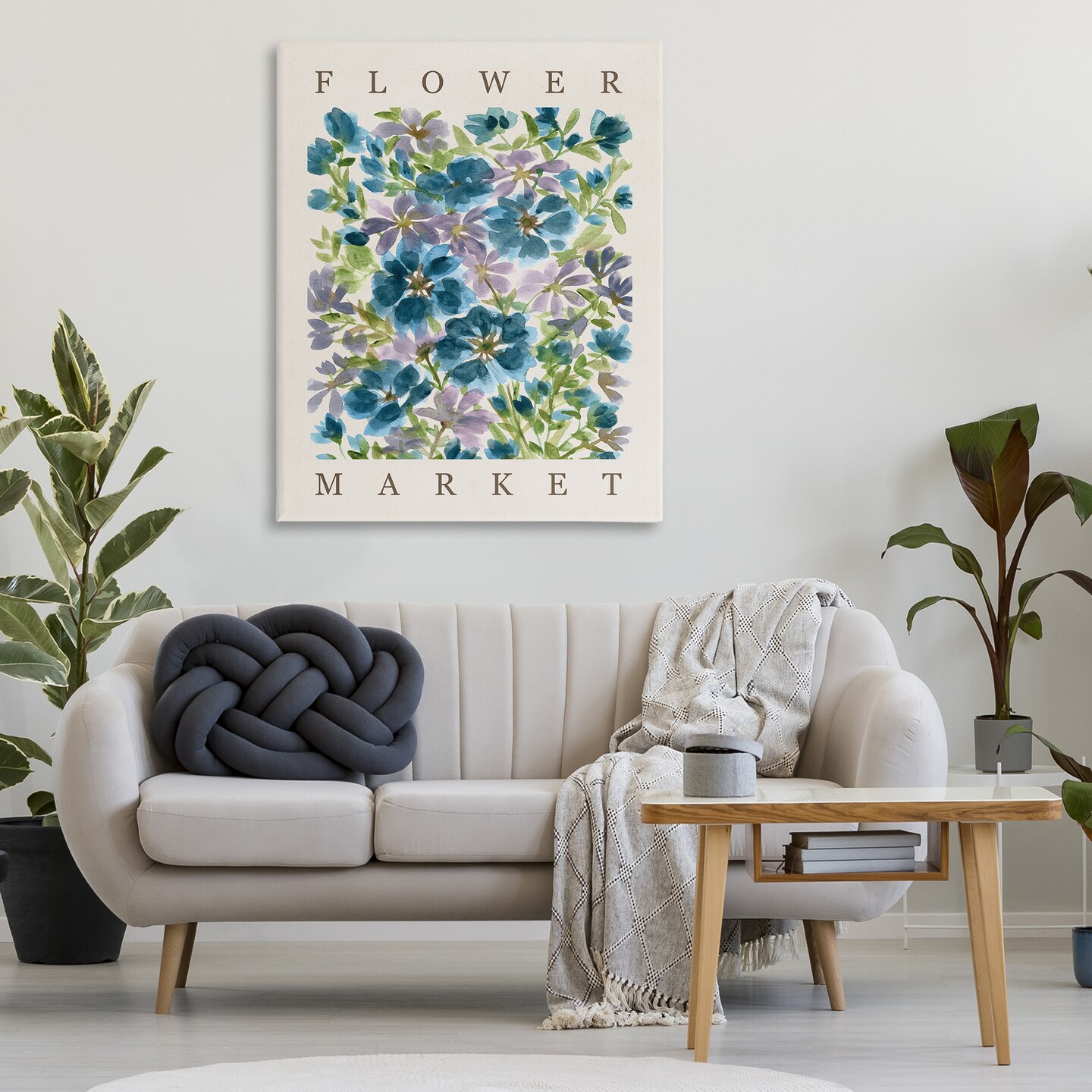 Stupell Industries Flower Market Blue Blooms Canvas By Yvette St. Amant