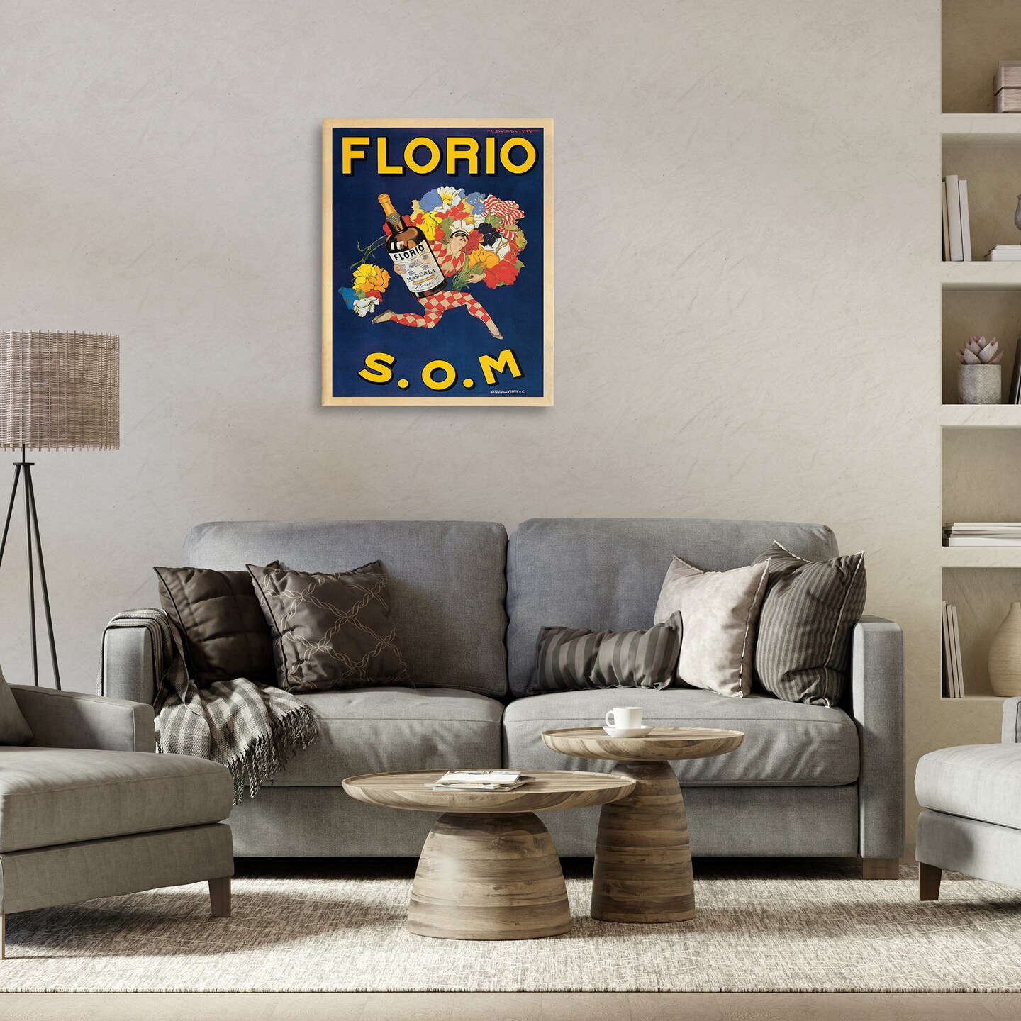 Stupell Industries Vintage Liquor Advertisement Canvas By Marcello