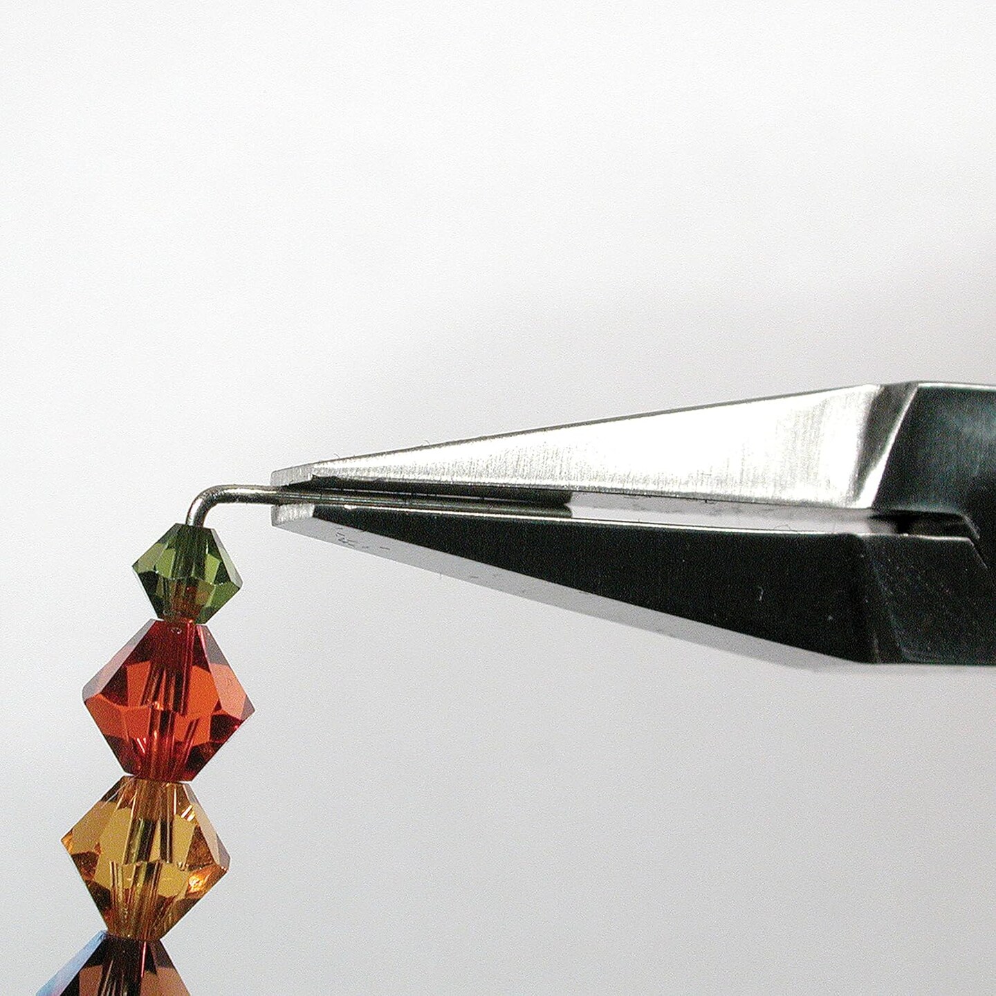 The Beadsmith Chain Nose Pliers – Zebra Print Line – Comfortable Handle with Double Leaf Springs – Jewelry Making Tool for Creating Bracelets, Earrings and Necklaces