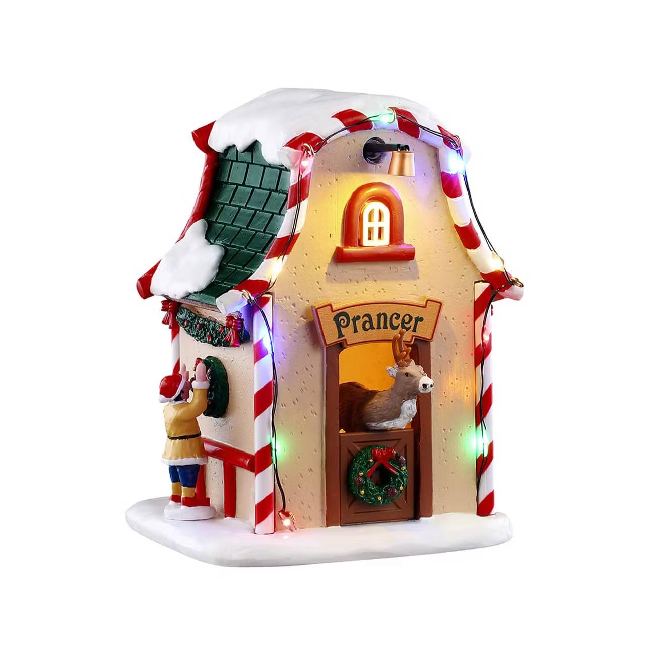 Lemax Santa&#x27;s Wonderland Village: Prancer&#x27;s Den