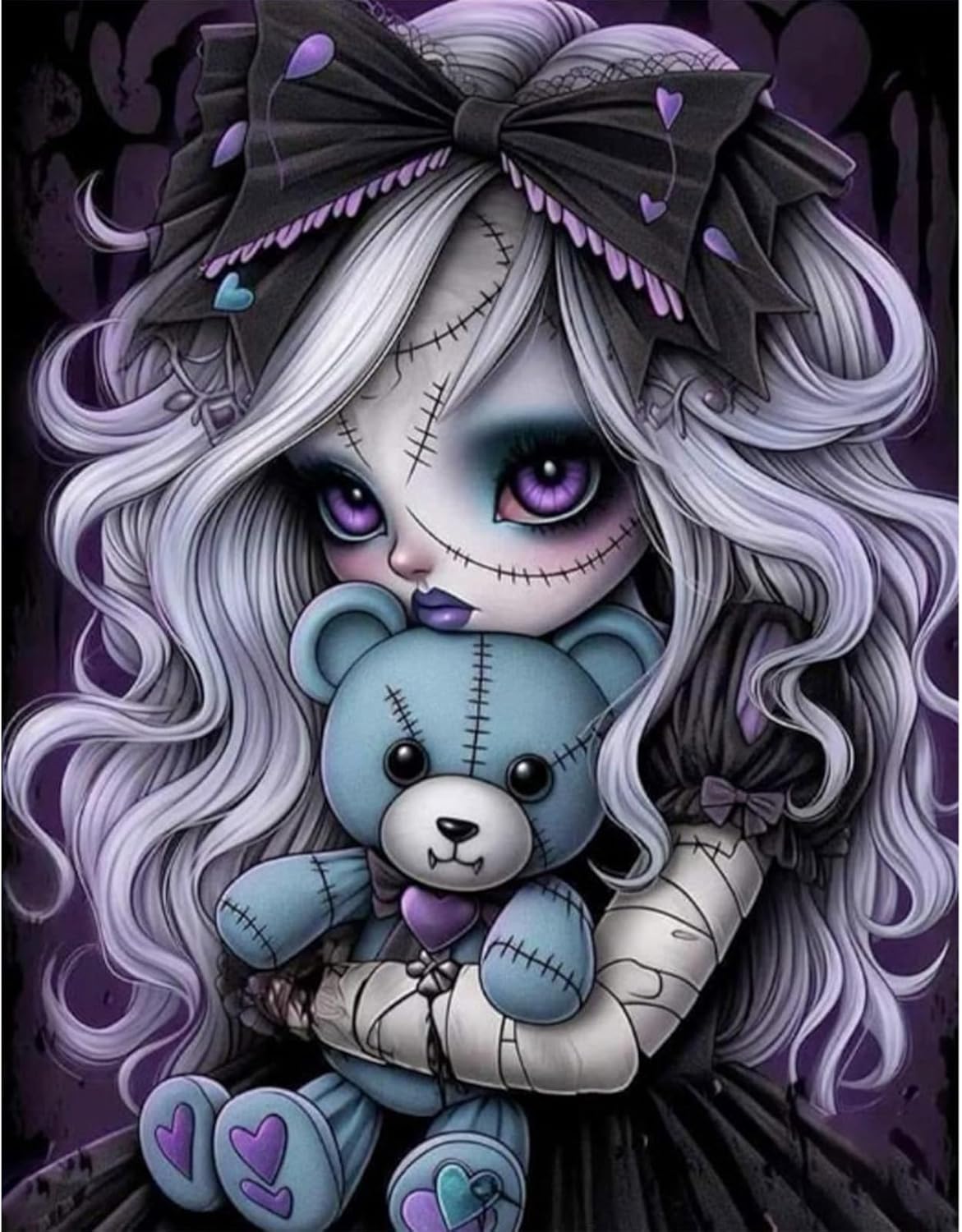 Gothic 5D Diamond Art Painting Kits for Adults