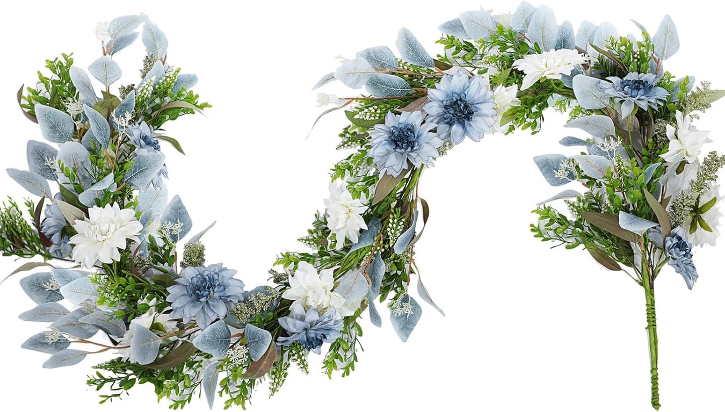 1 Pcs 6 ft Spring Flower Garland