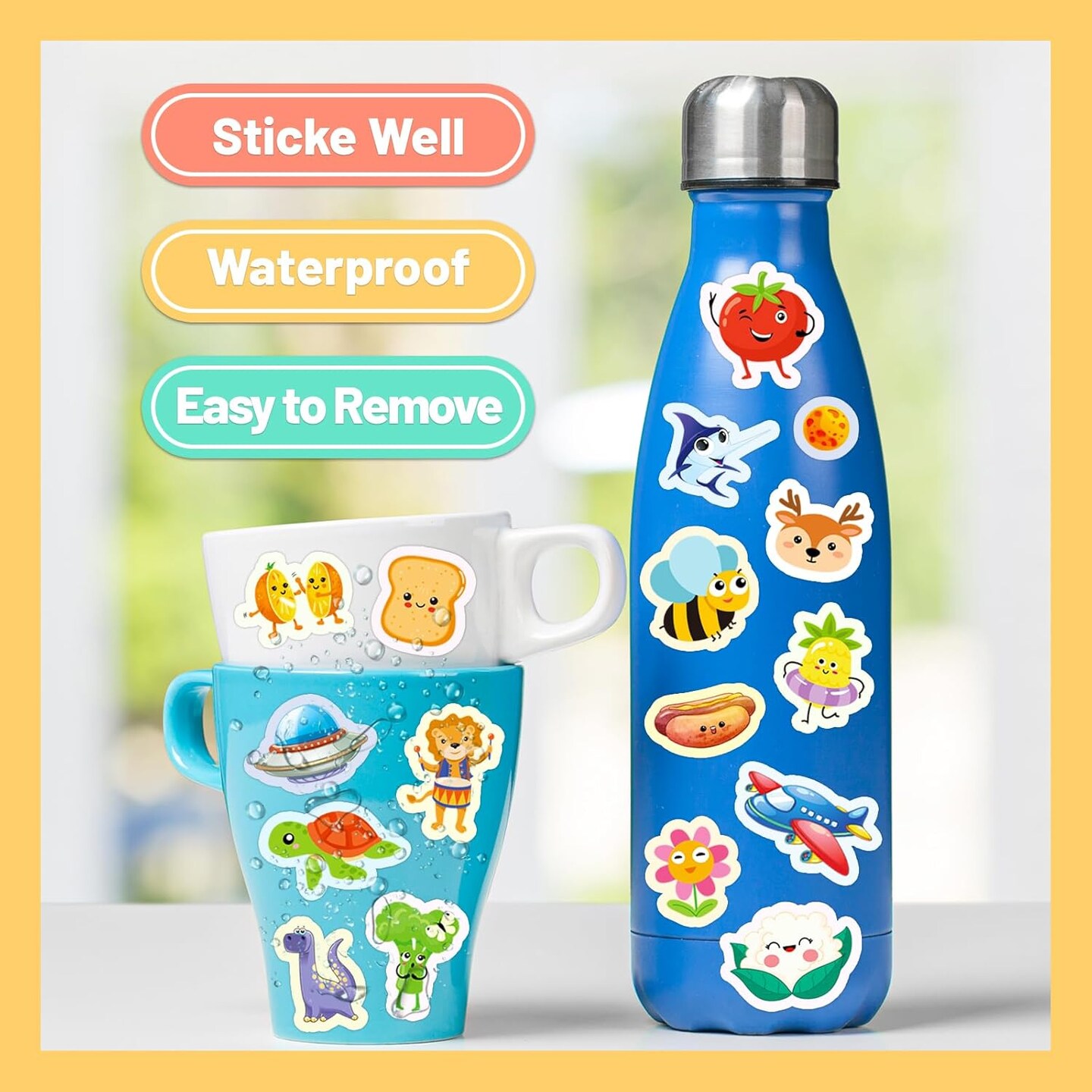 Stickers for Kids, 3800+ PCS Cute Stickers for Toddlers