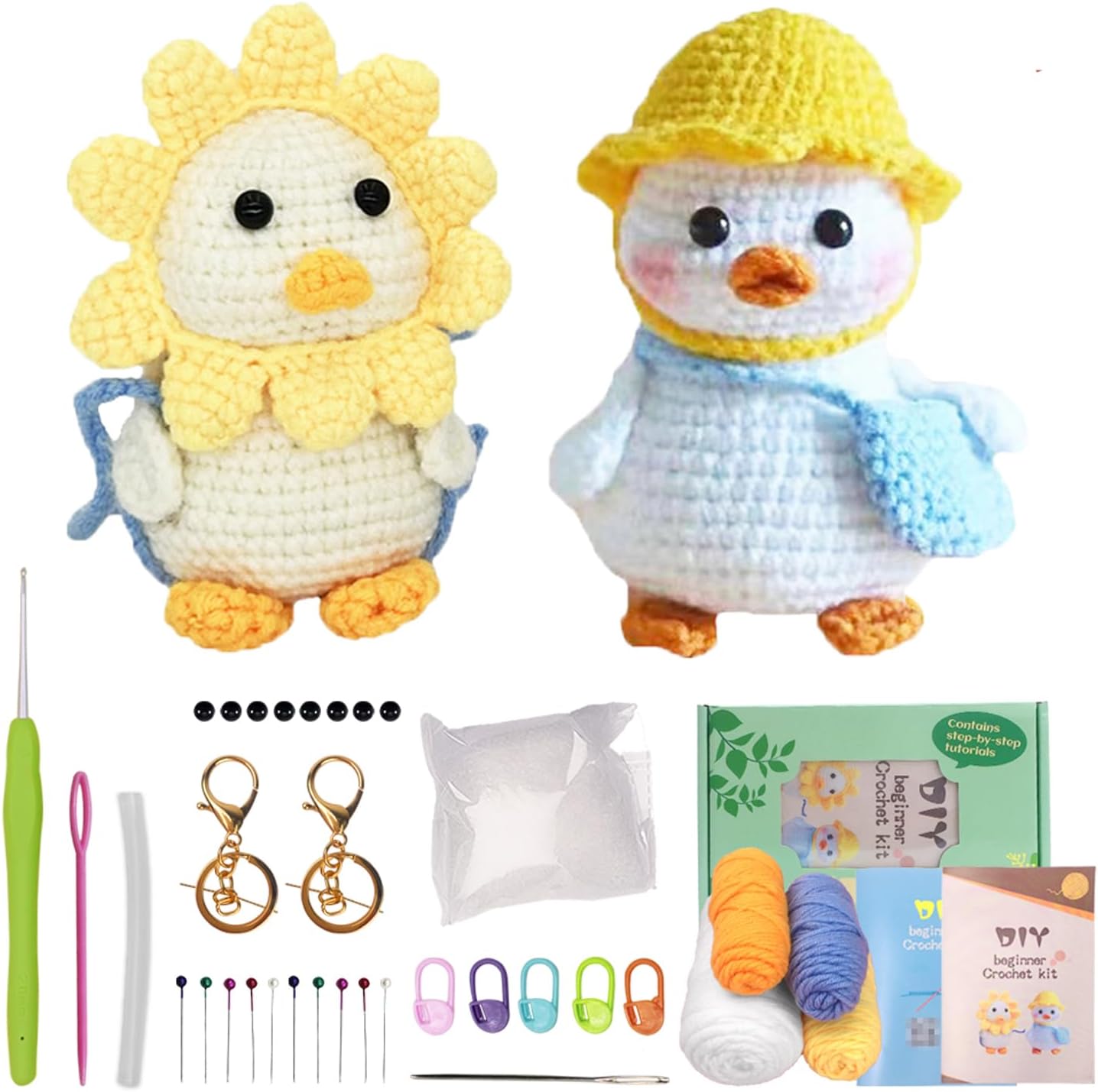 Crochet Starter Kit for Beginner Knitting Supplies