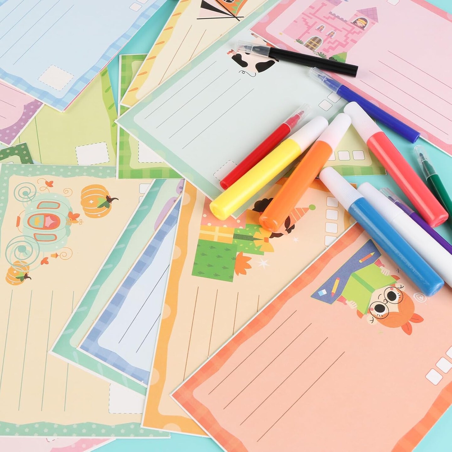 DIY Rainbow Scratch Art Kit