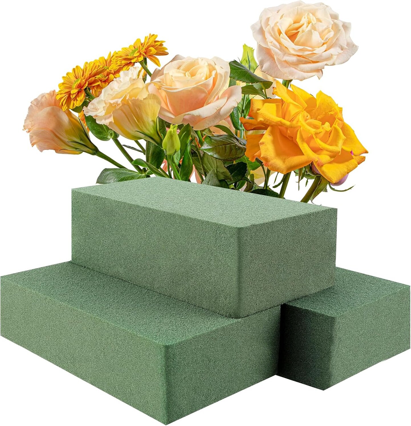 3PCs Floral Foam Blocks Wet Dry Flower Foam Plant