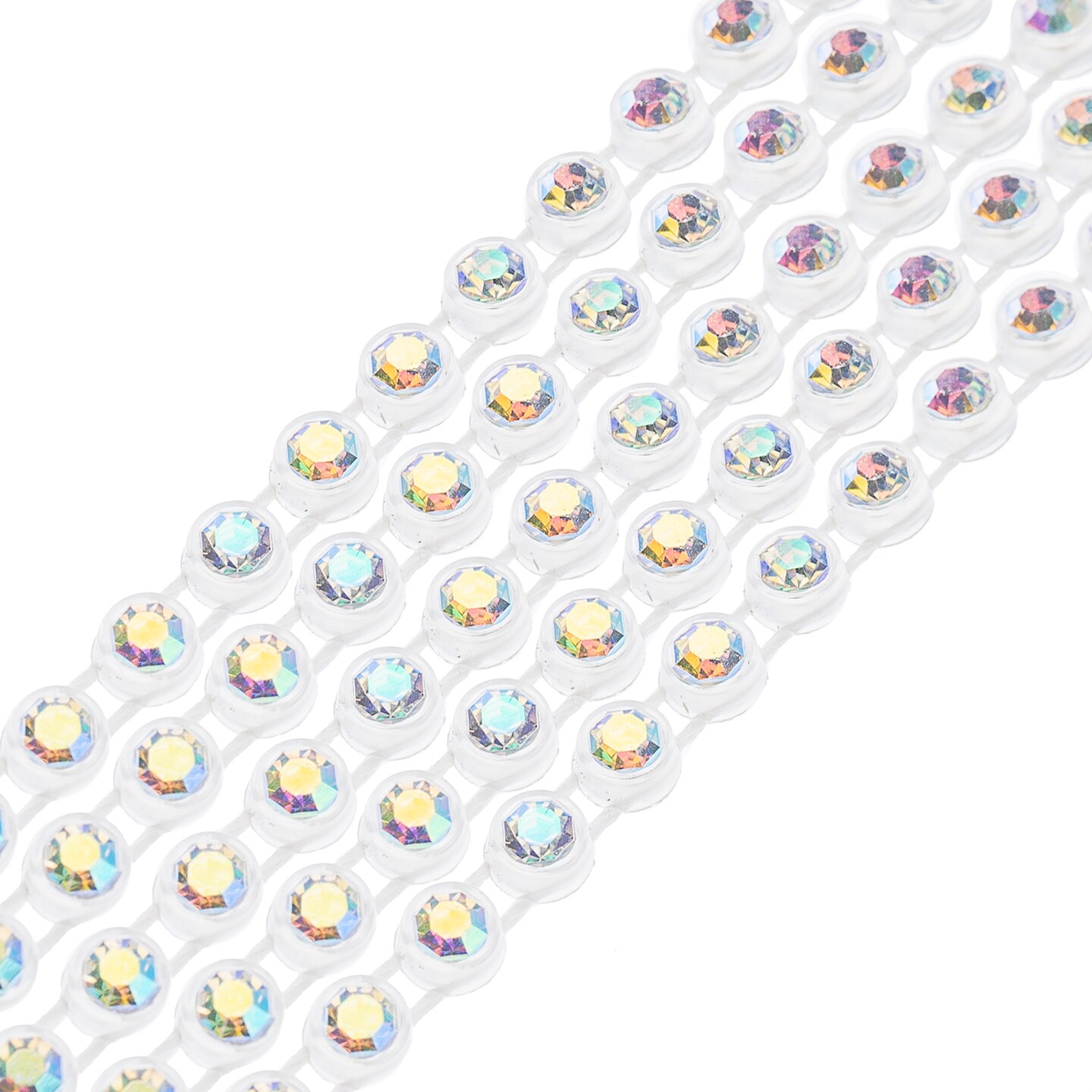 Crystal Lane DIY 1yd Plastic Rhinestone Banding Trim