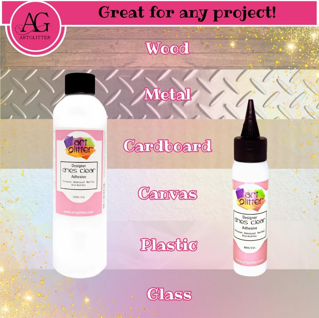 Adhesive Clear Glue Kit Bundle