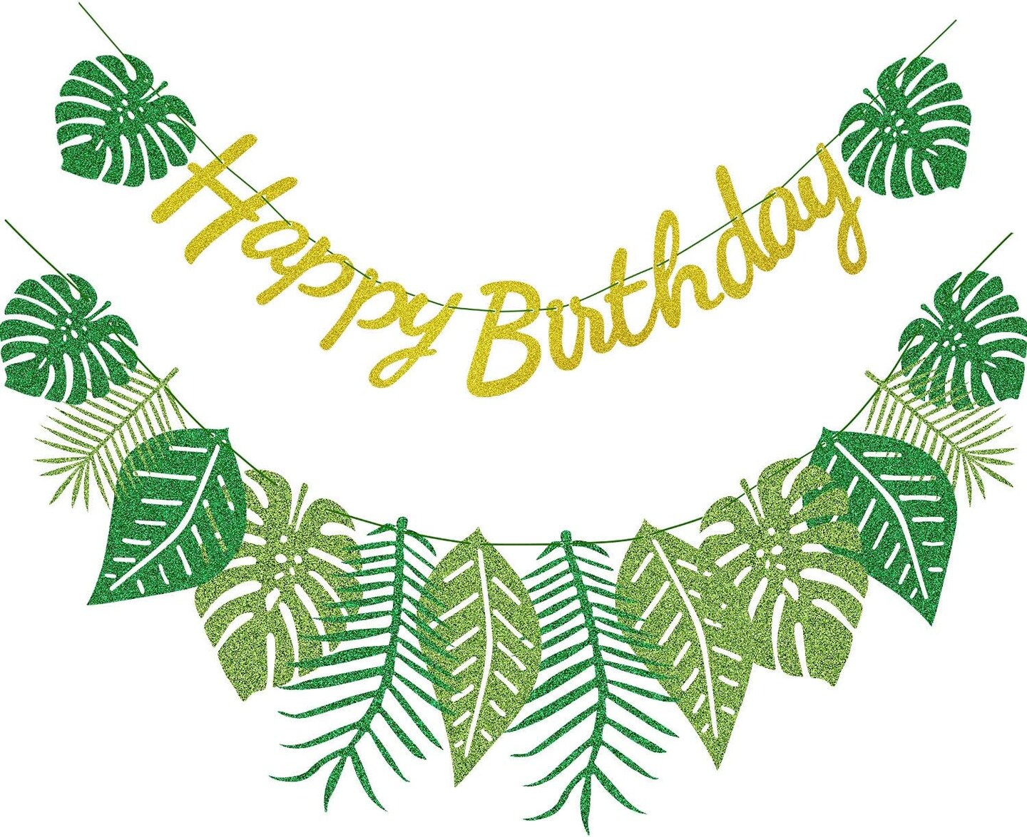 Hawaiian Birthday Banner - Hawaiian Party Decoration