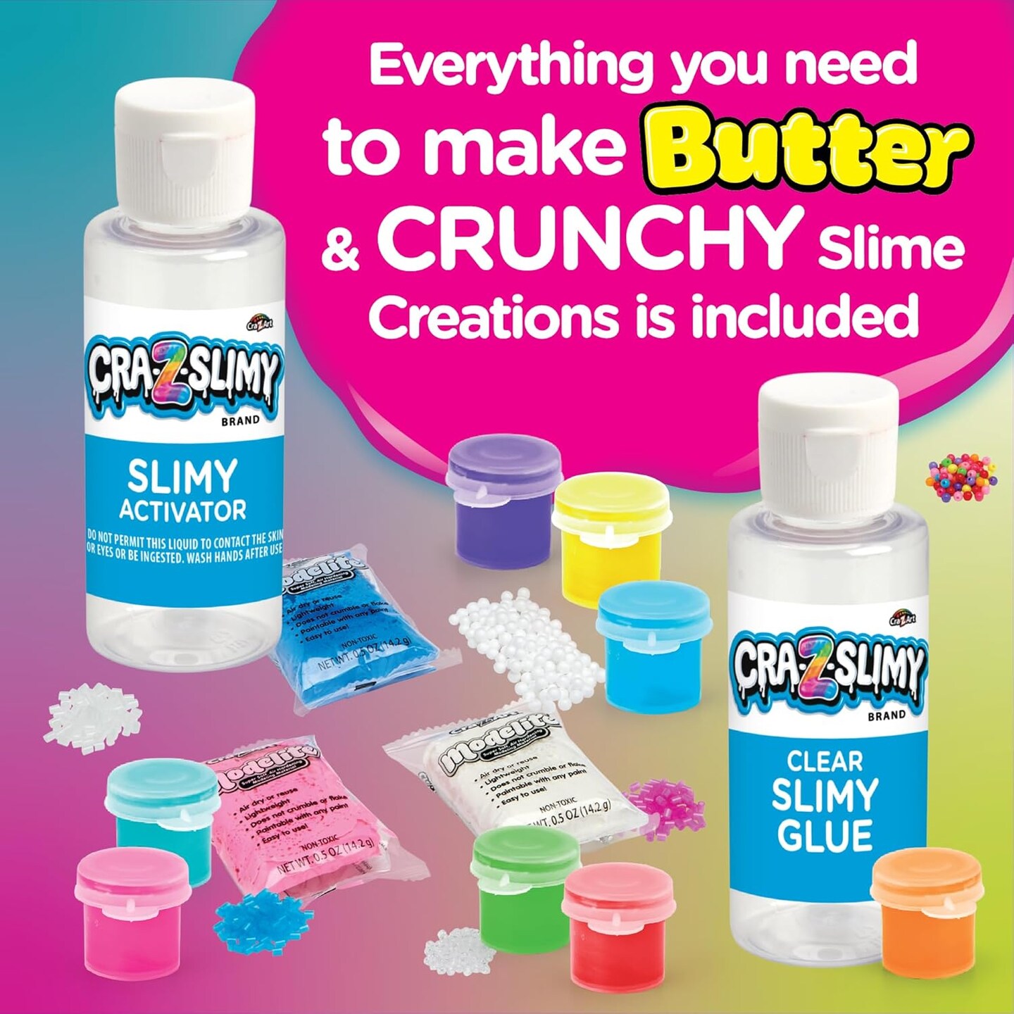 Tub Fulla Butter &#x26; Crunch DIY Slime Kit