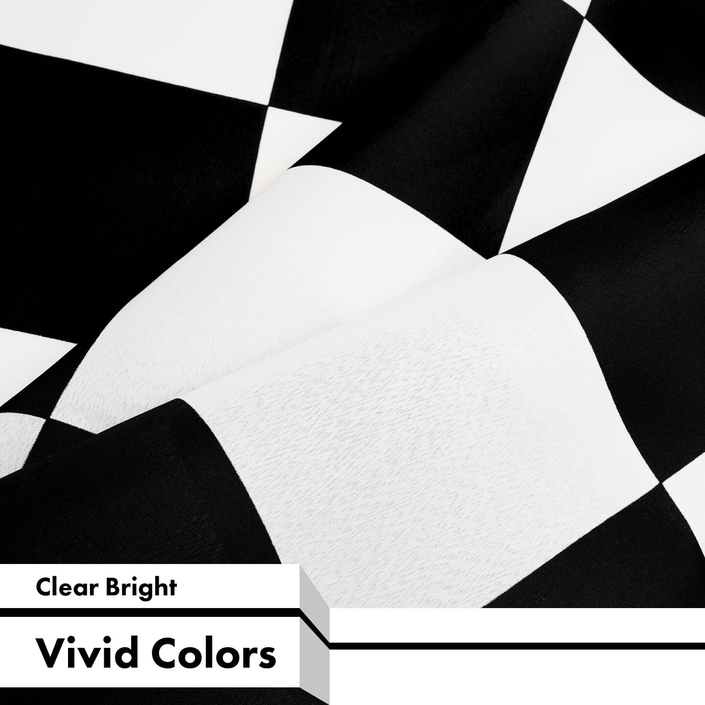 G128 Checkered Flag | 3x5 Ft | LiteWeave Pro Series Printed 150D Polyester | Indoor/Outdoor, Vibrant Colors, Brass Grommets, Thicker and More Durable Than 100D 75D Polyester
