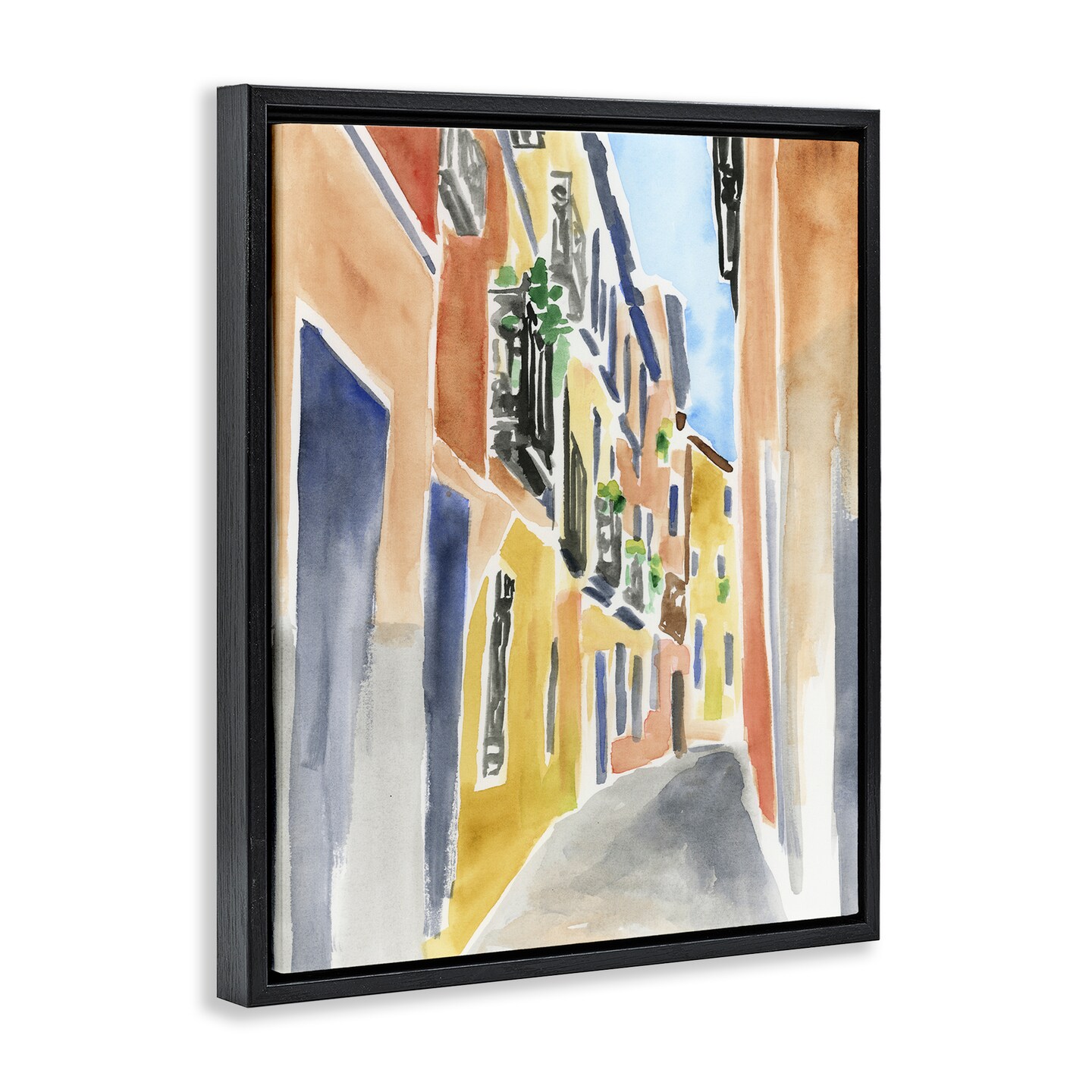 Stupell Industries Madrid City Architecture Floating Frame By June Erica Vess