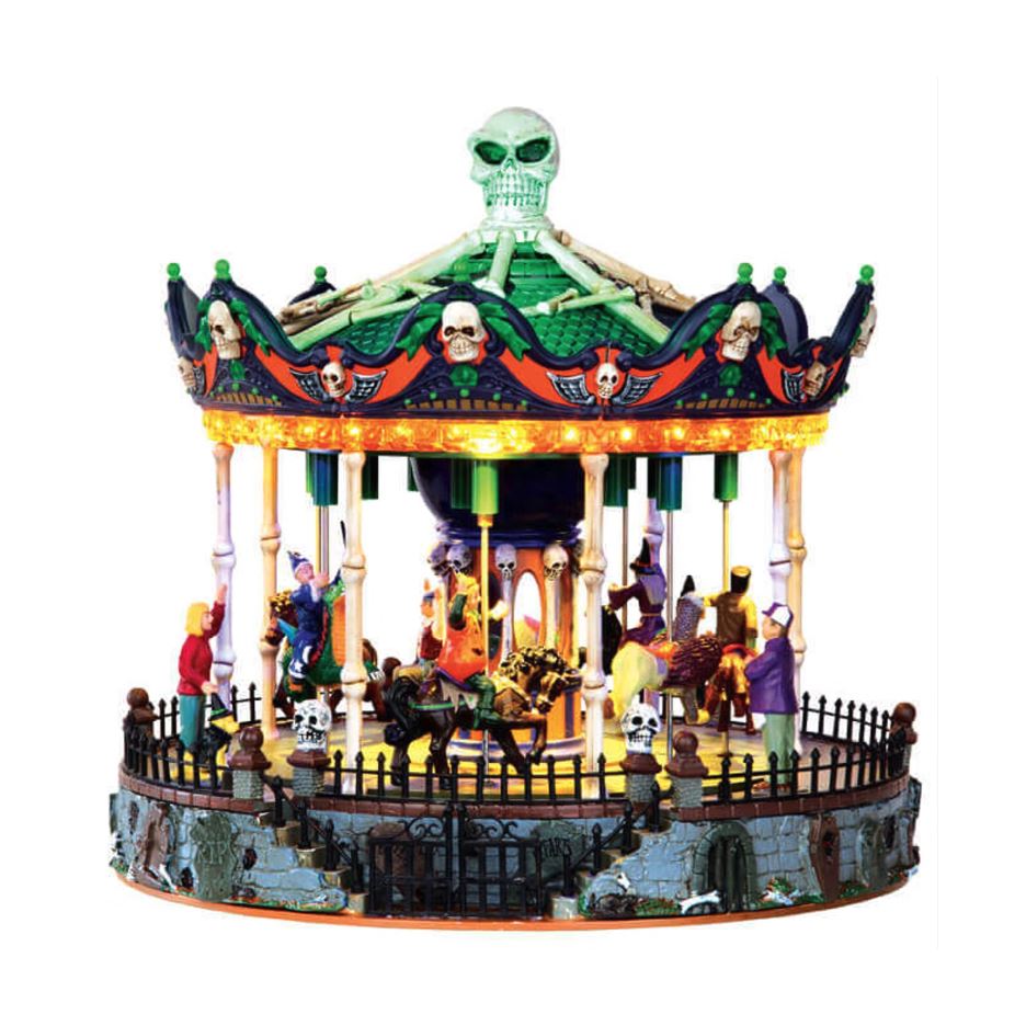 Lemax Spooky Town Halloween Village: Scary-Go-Round
