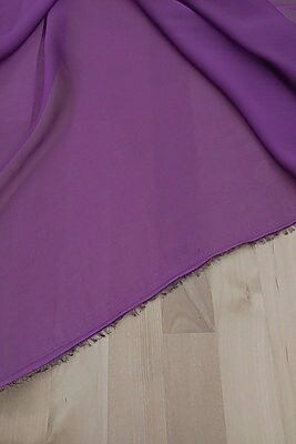 1 Yard Orchid Purple Two Tone Chiffon Fabric 58/59” Wide, 100% Polyester