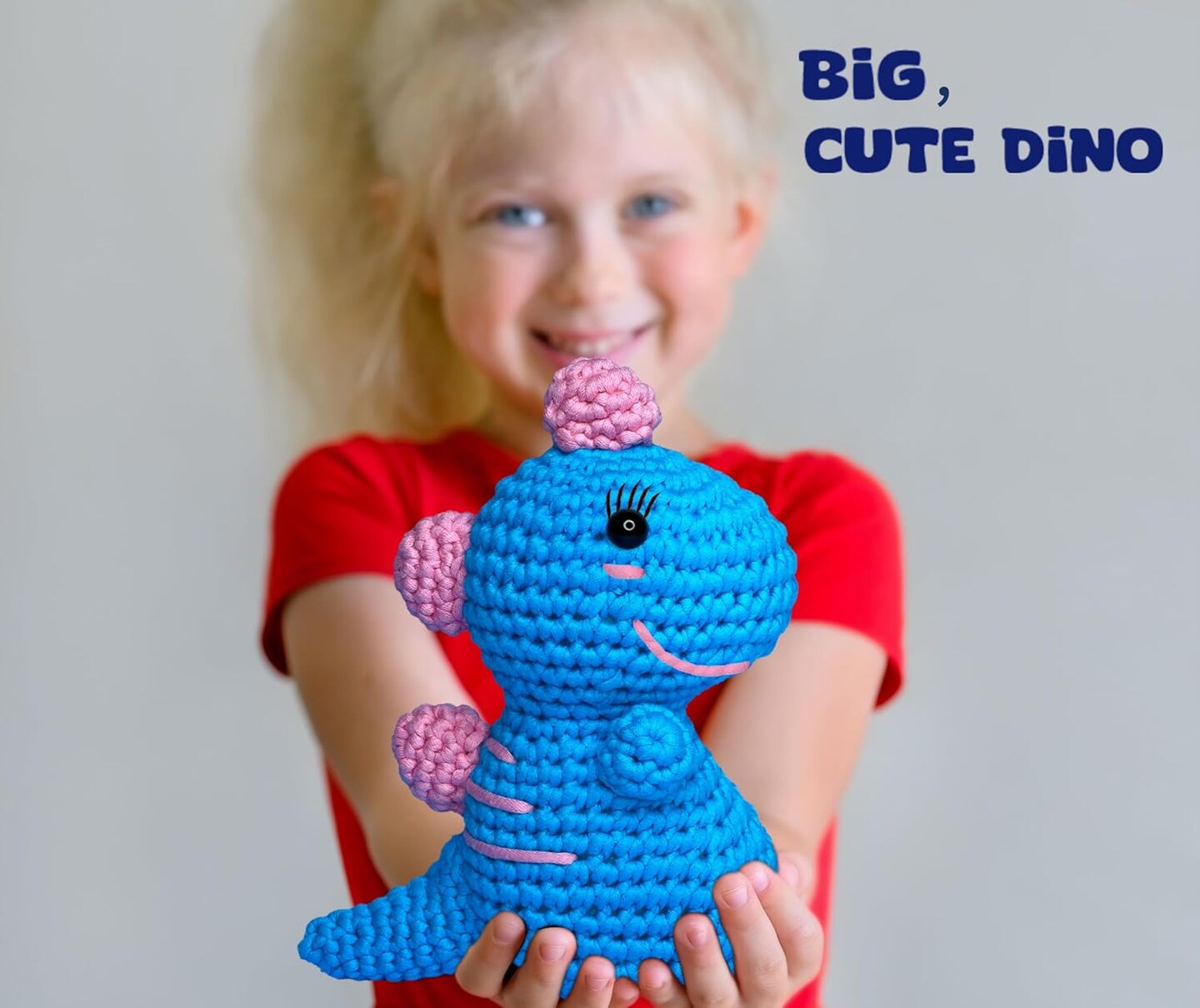 Cute Dinosaur Beginners Crochet Kit