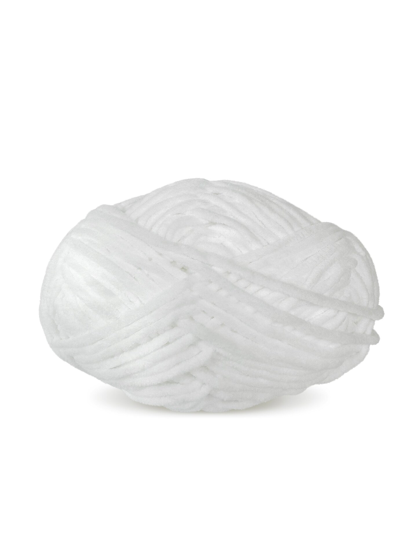 Craftytop™ Bulky Velvet Yarn #5 for Knitting & Crochet (Polar Frost)