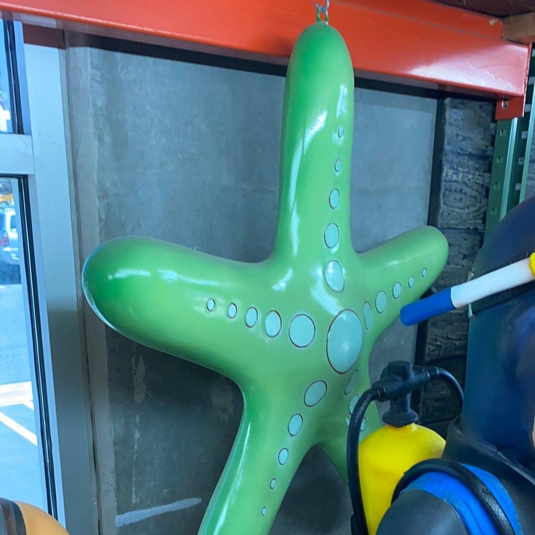Comic Starfish Bubbles Statue