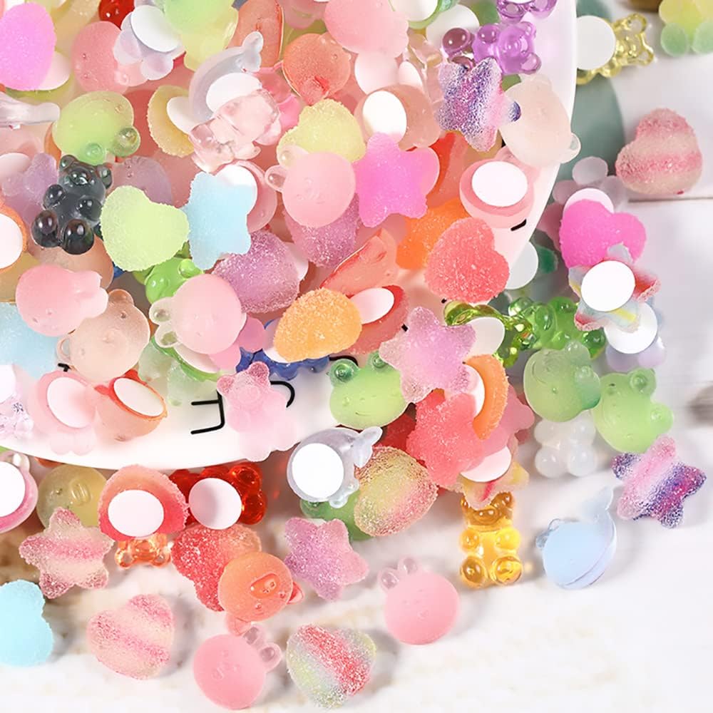 3D Clear Resin Stickers