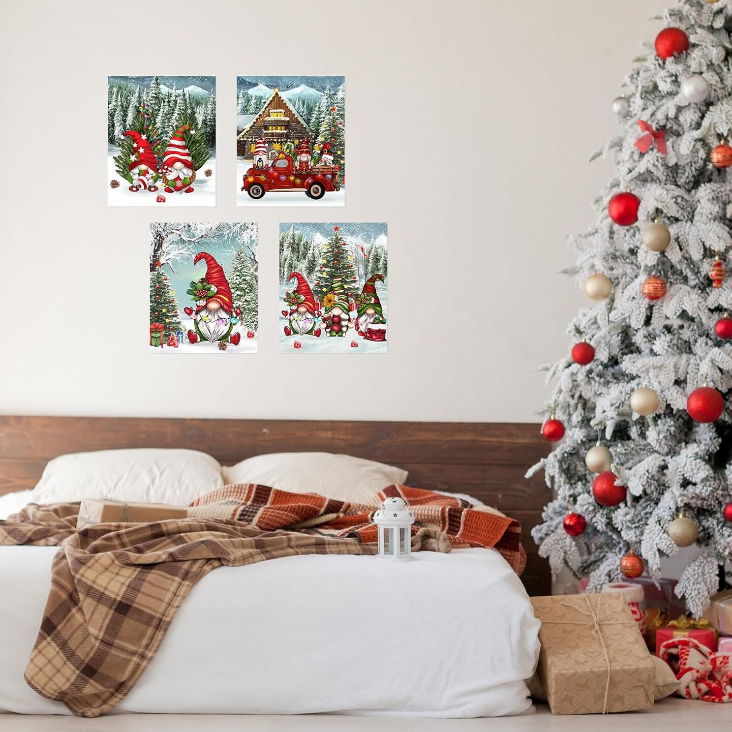 4 Pcs Christmas Diamond Painting Kits for Adults