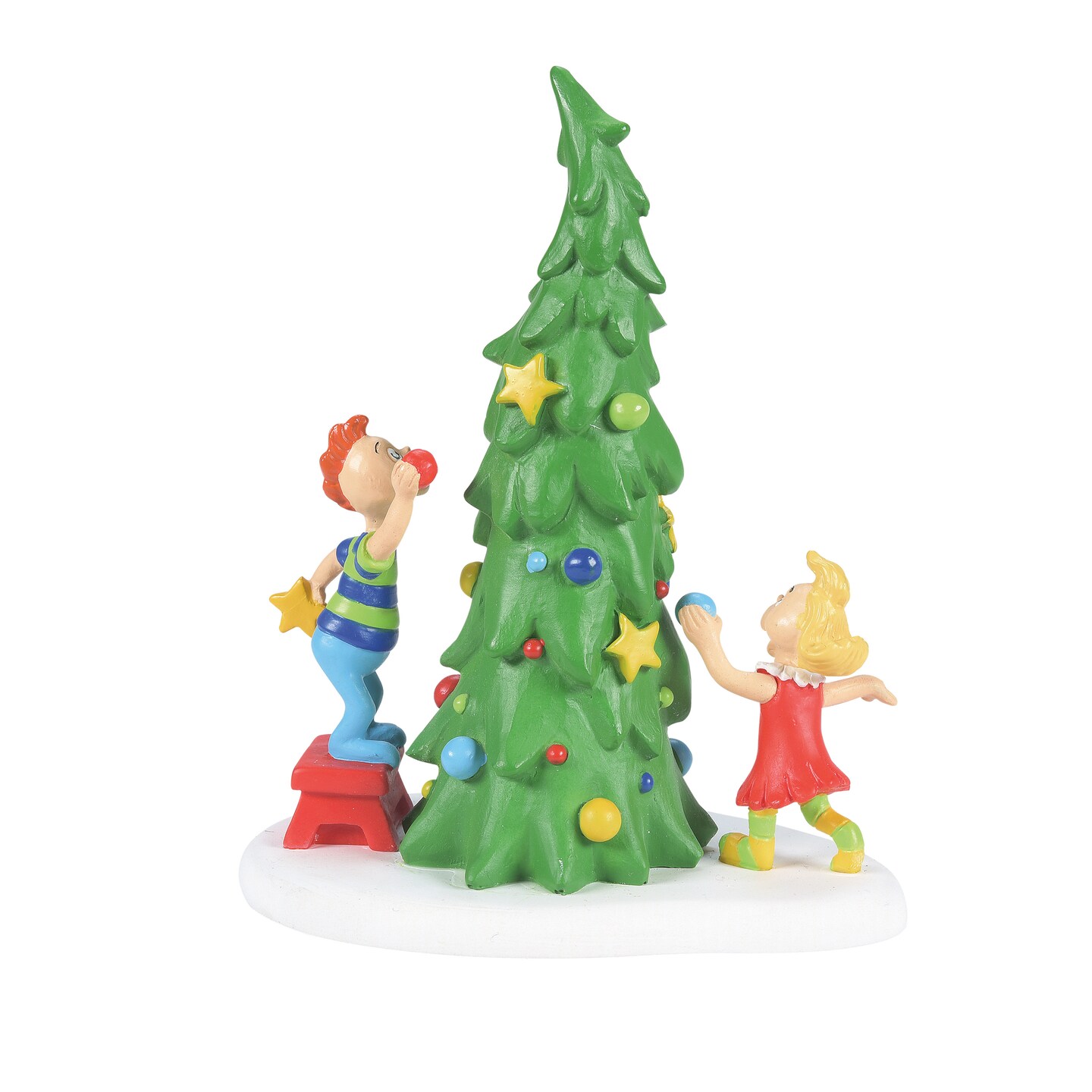 Grinch Village Who-Ville Christmas Tree Village Accessory Figurine