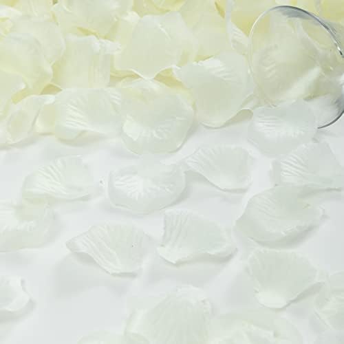 1520 Pcs 2.3&#x27;&#x27; Ivory Silk Rose Petals (Ivory)